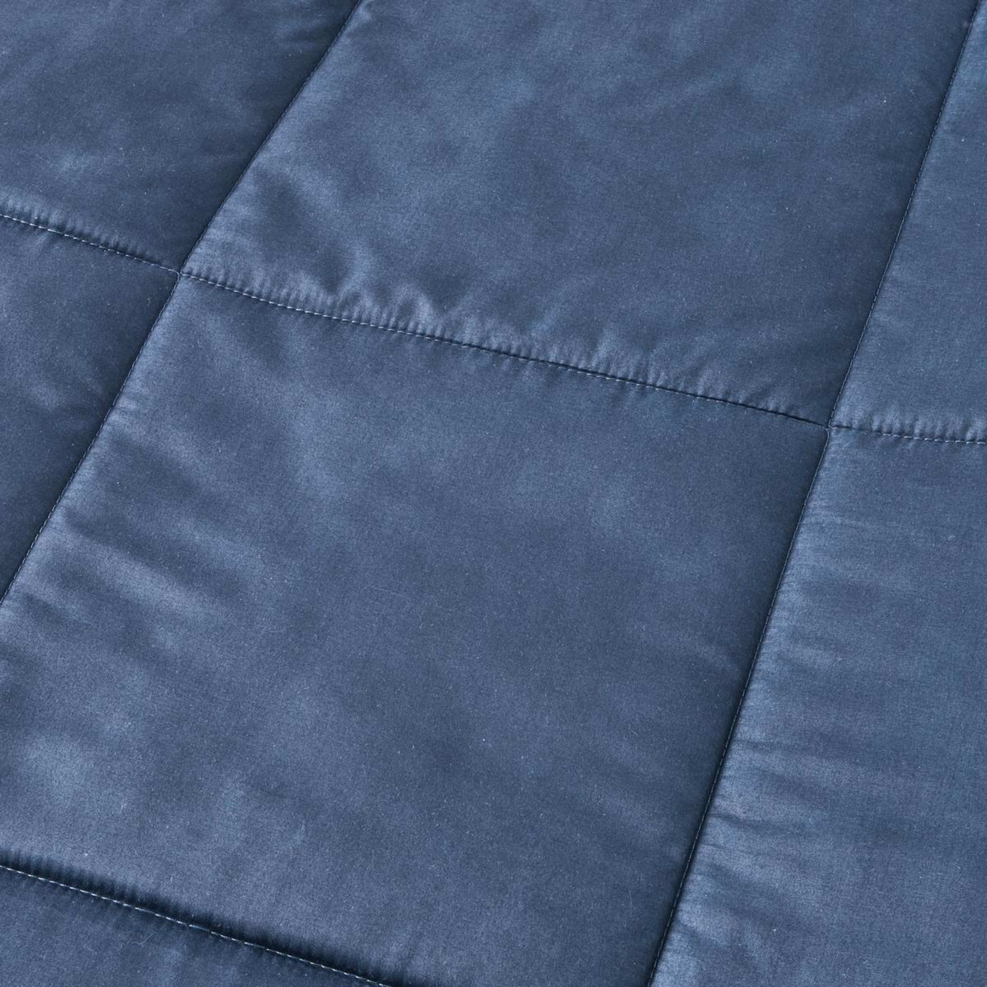 7 Reversible Comforter Set - King Bed, Indigo, 7 of 7