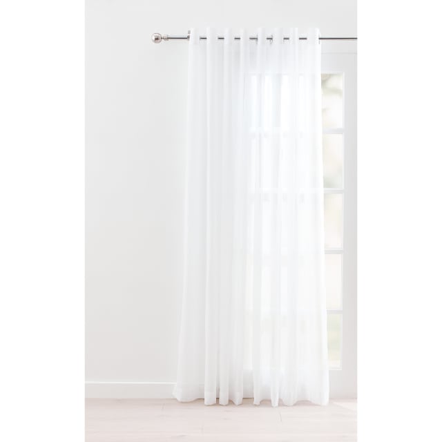 Sicily Cloud Wide Curtain White Kmart