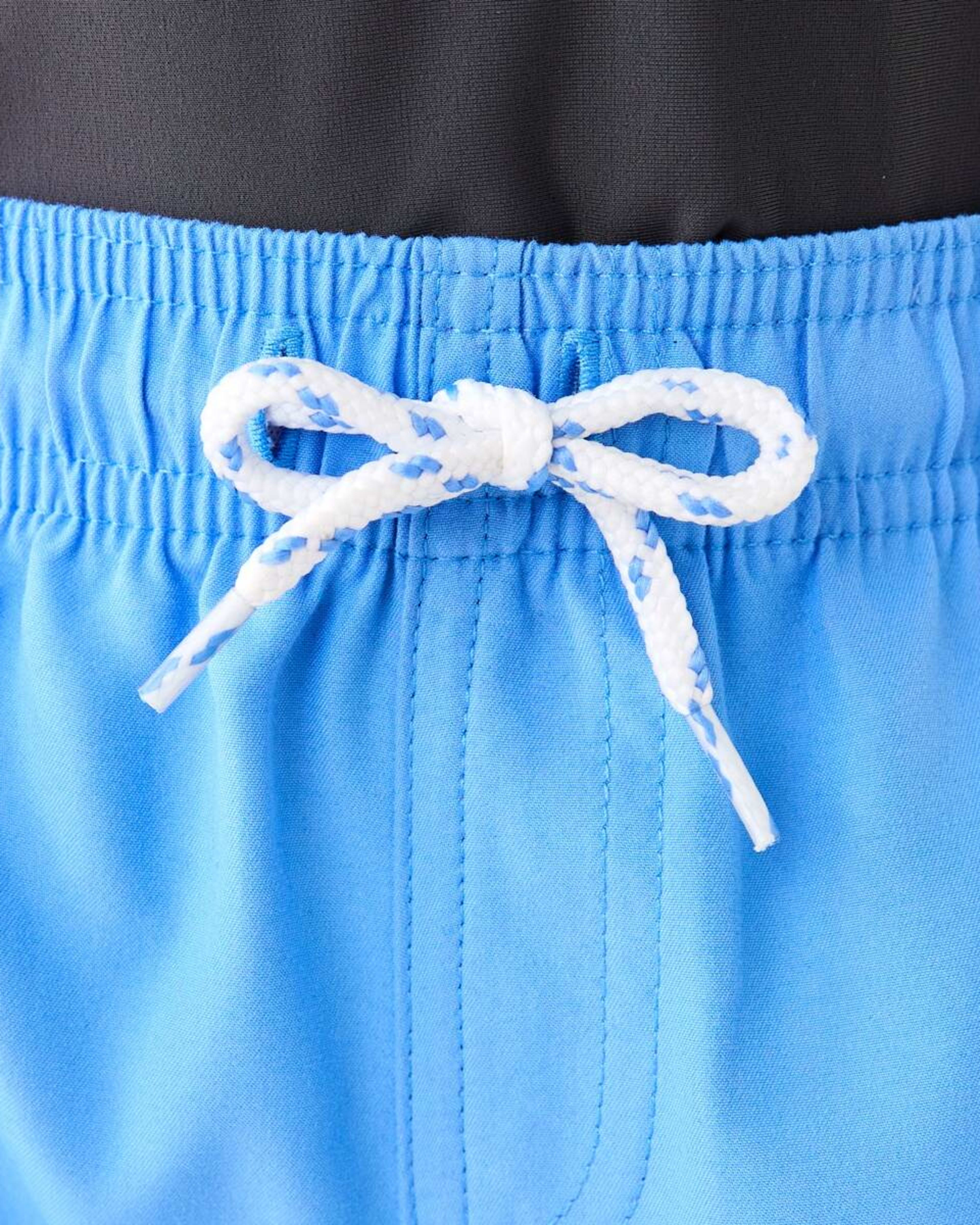 3 Plain Boardshorts EMPIRE BLUE, 3 of 5