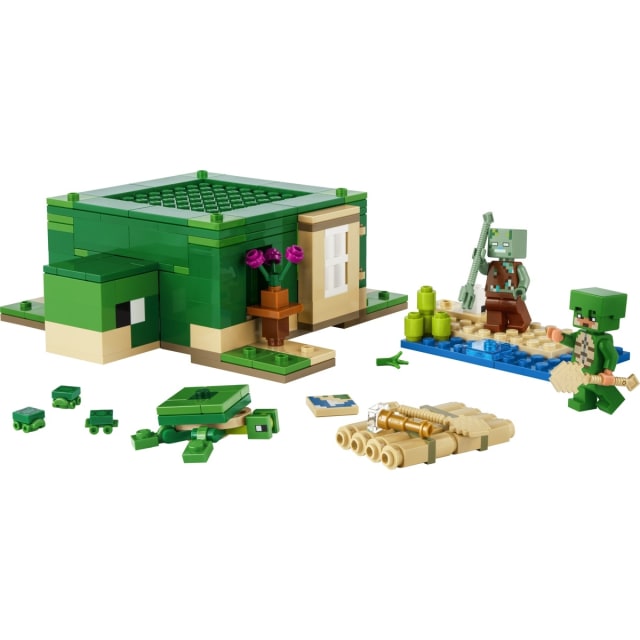 Lego Minecraft The Turtle Beach House 21254 Kmart 9369