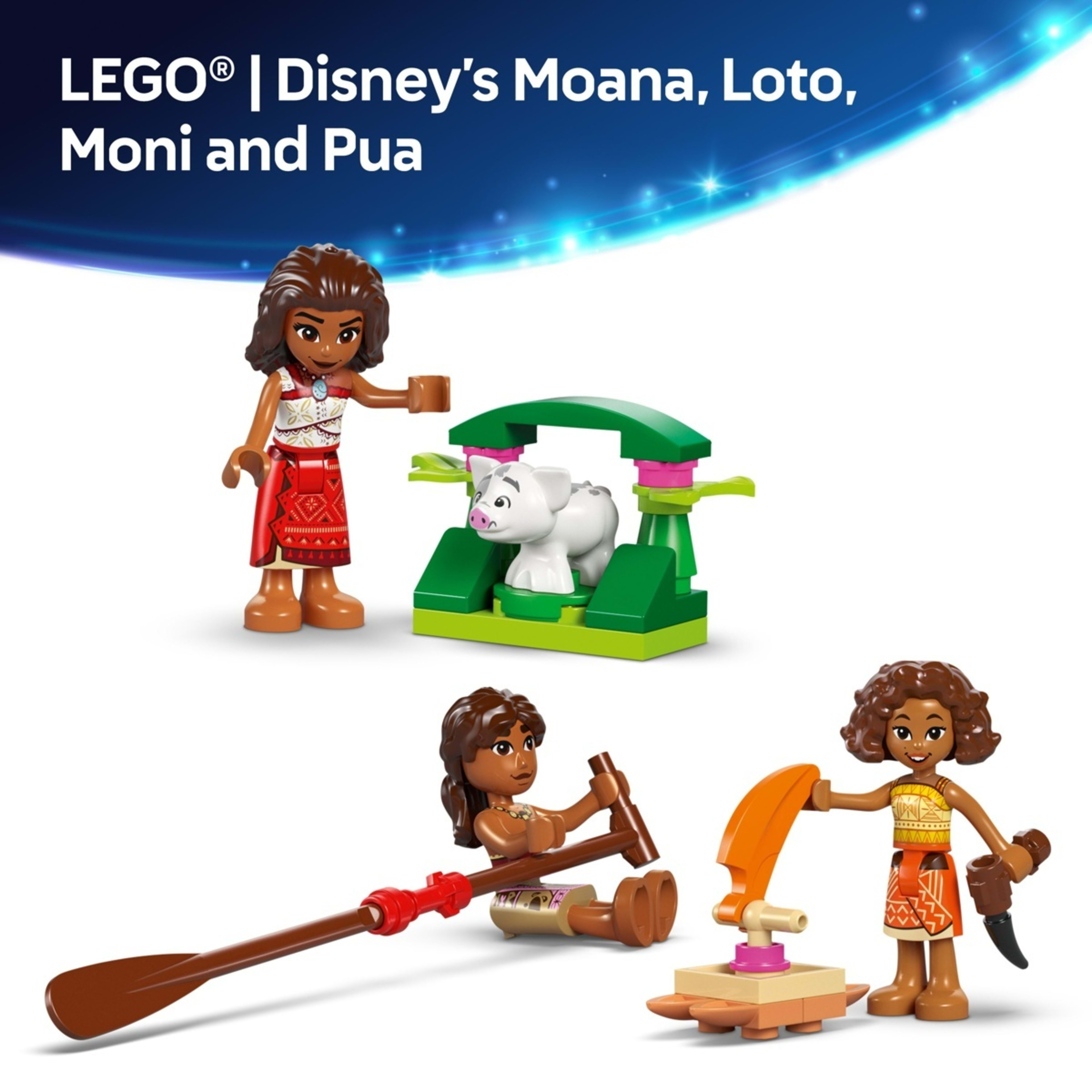 9 LEGO Disney Moana’s Adventure Canoe 43270, 9 of 10