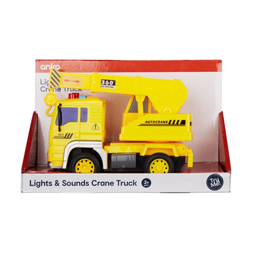 Lights and Sounds Crane Truck Kmart