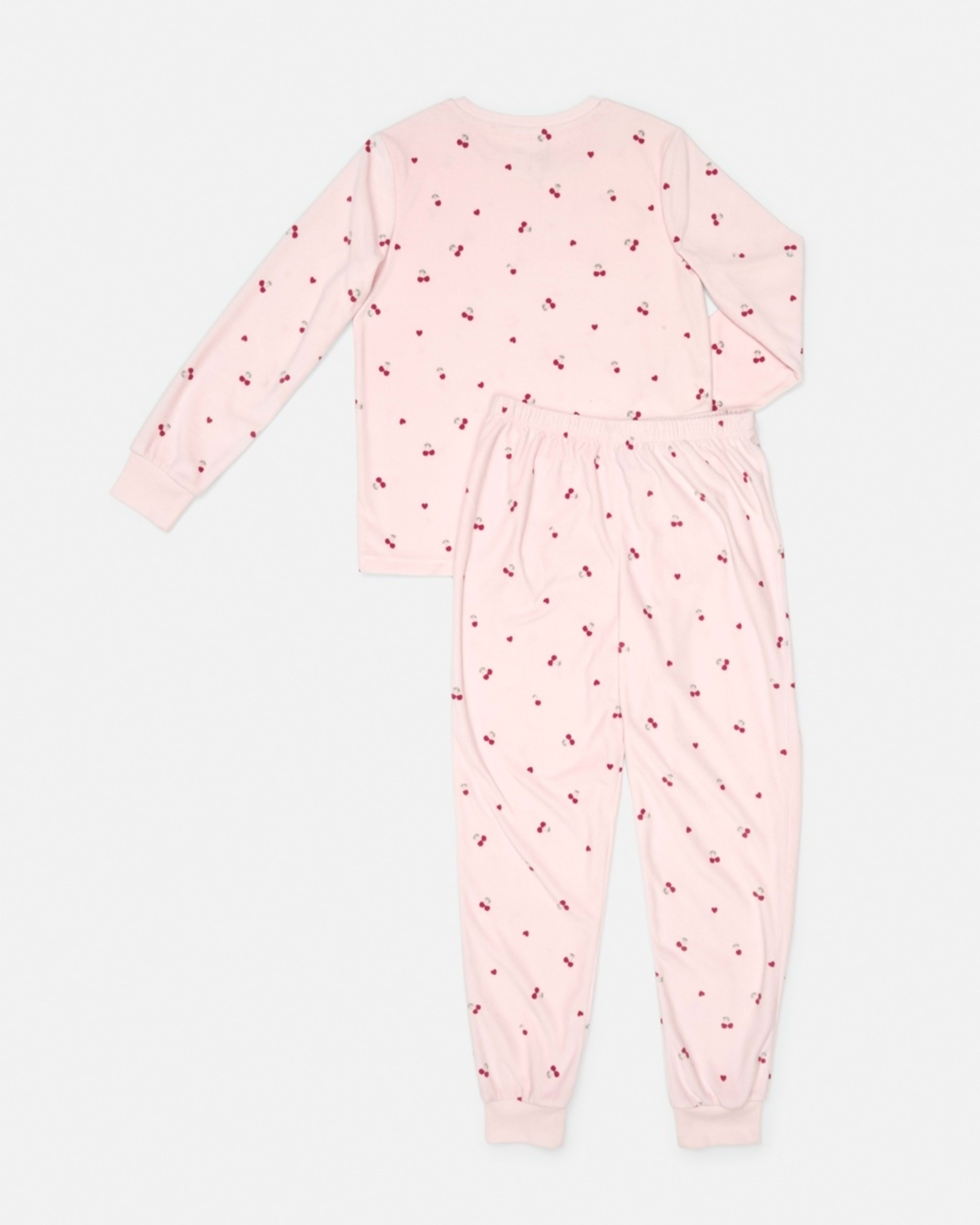 7 Super Soft Pyjama Set Pnk Cherry, 7 of 9