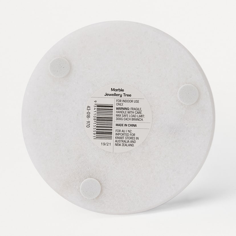 Marble Jewellery Tree Gold Look Kmart