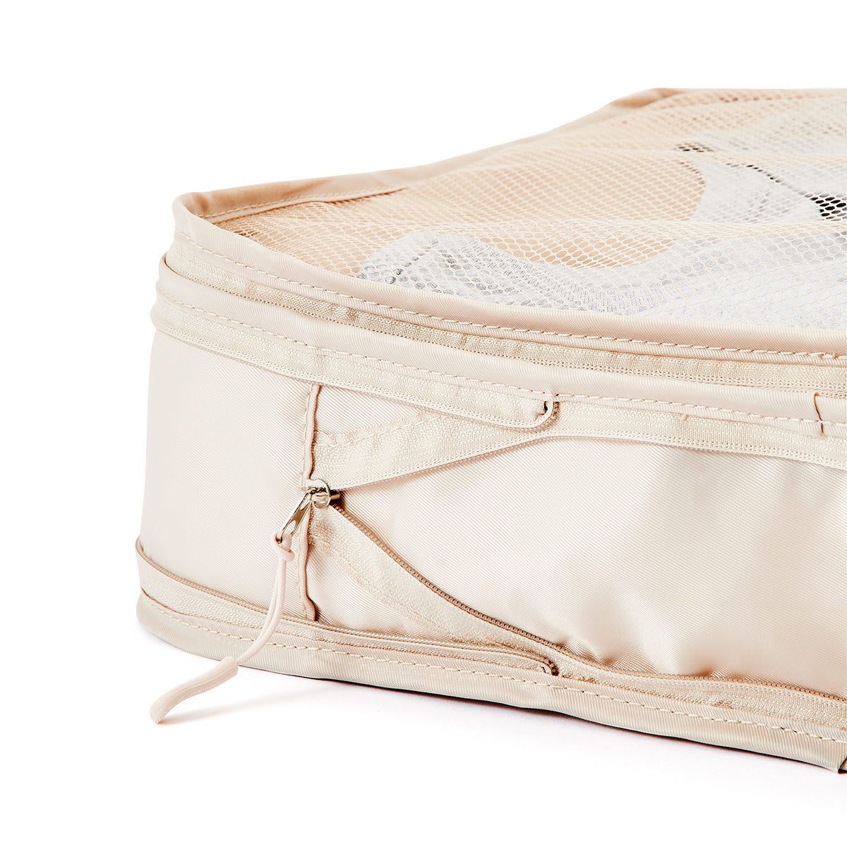 2 Piece Large Compression Packing Cubes Taupe Kmart