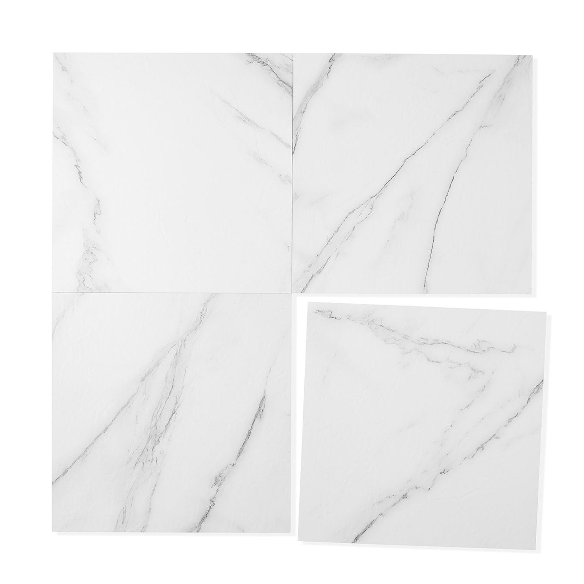 8 Pack Vinyl Floor Tiles Marble Look Kmart NZ
