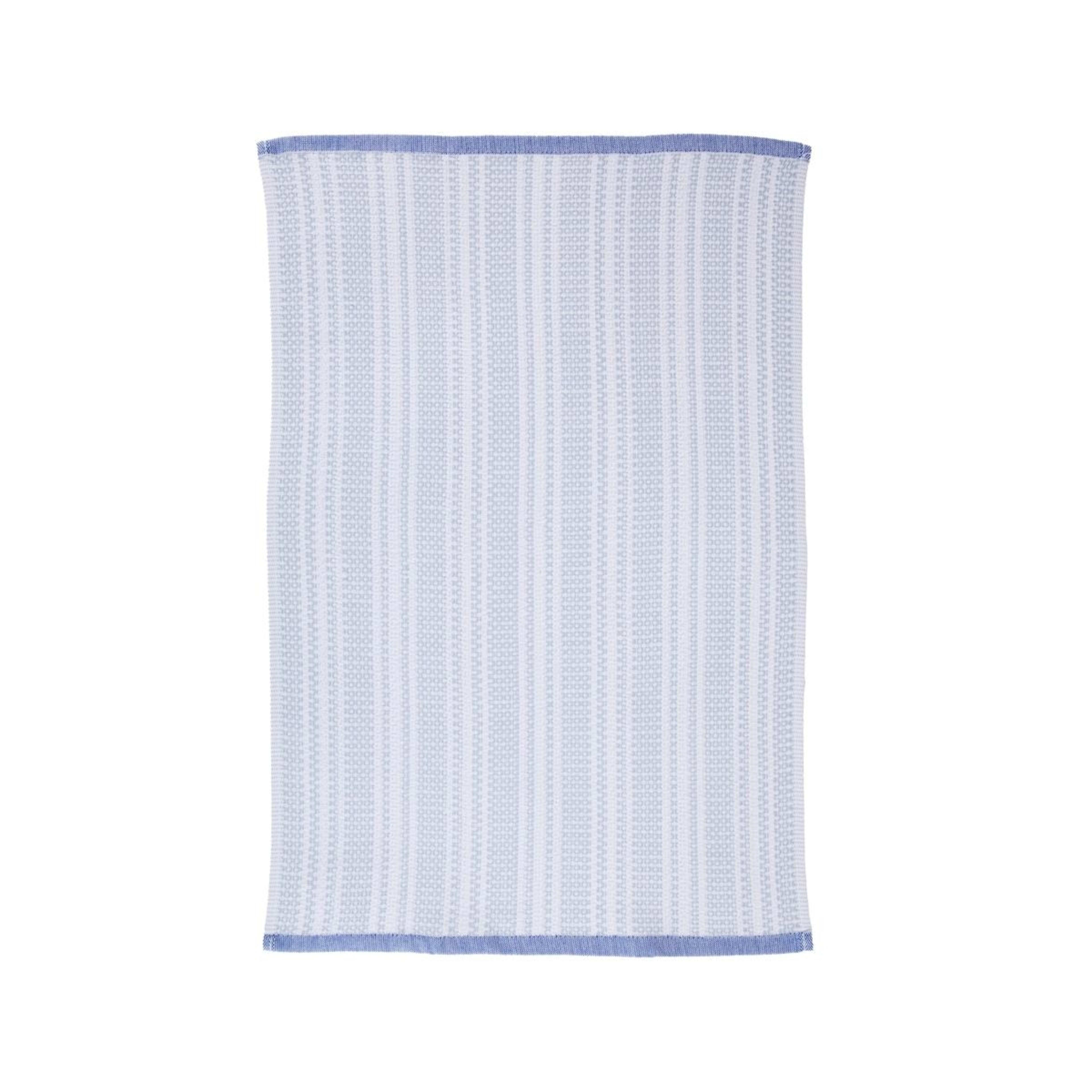 4 4 Pack Blue Check Terry Tea Towel, 4 of 7