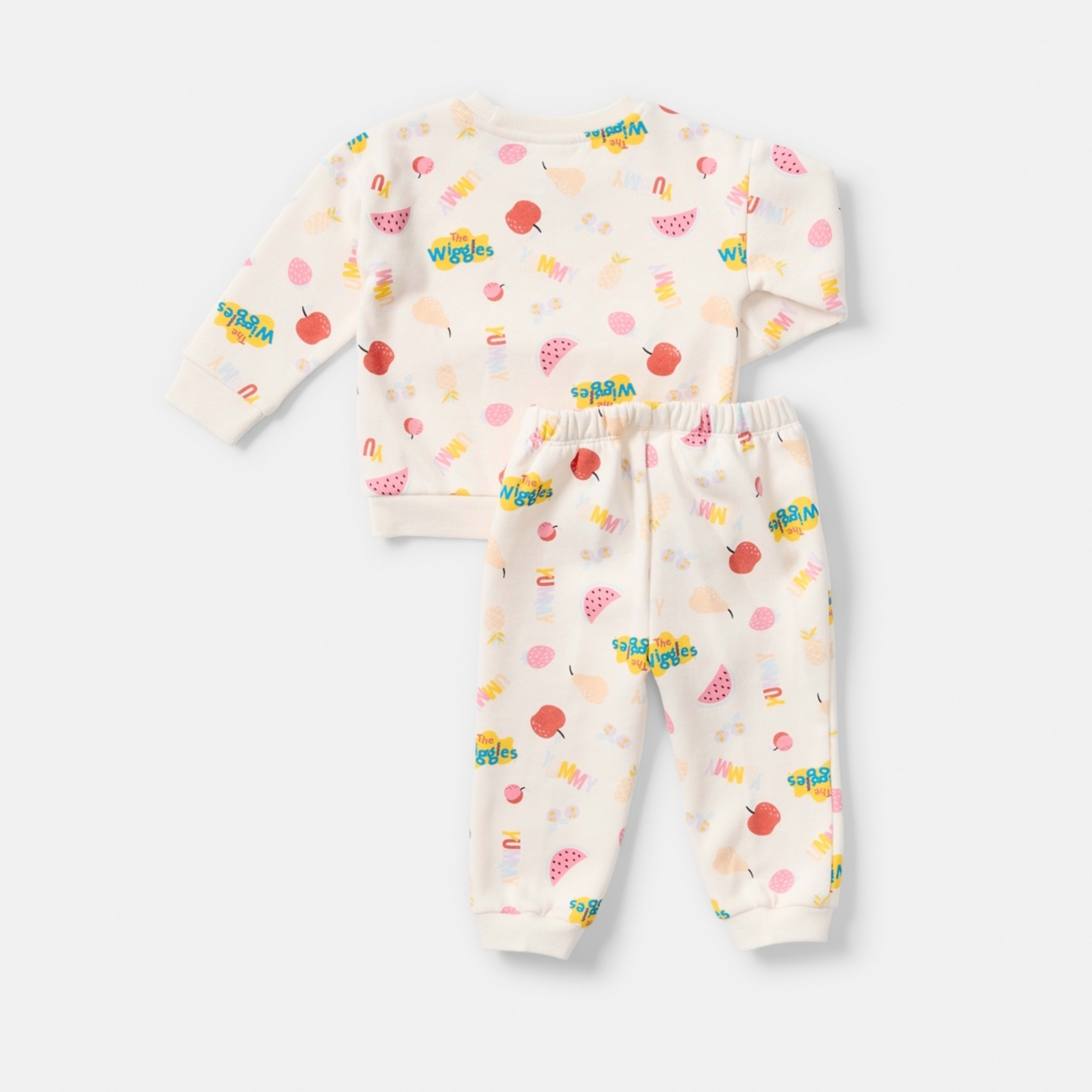 2 Wiggles License Sweat Set White Wiggles, 2 of 5
