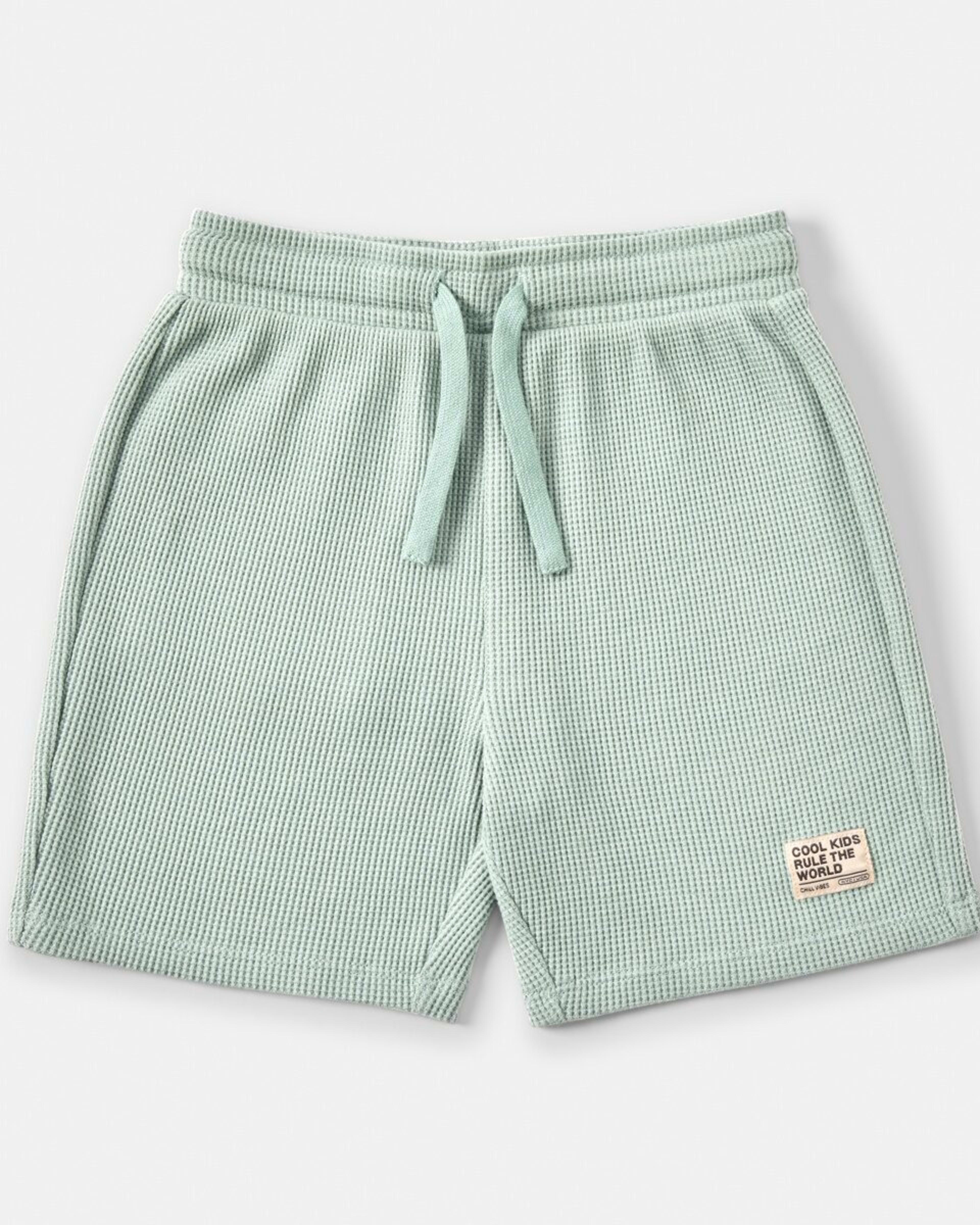 7 Waffle Shorts Jad Green, 7 of 8