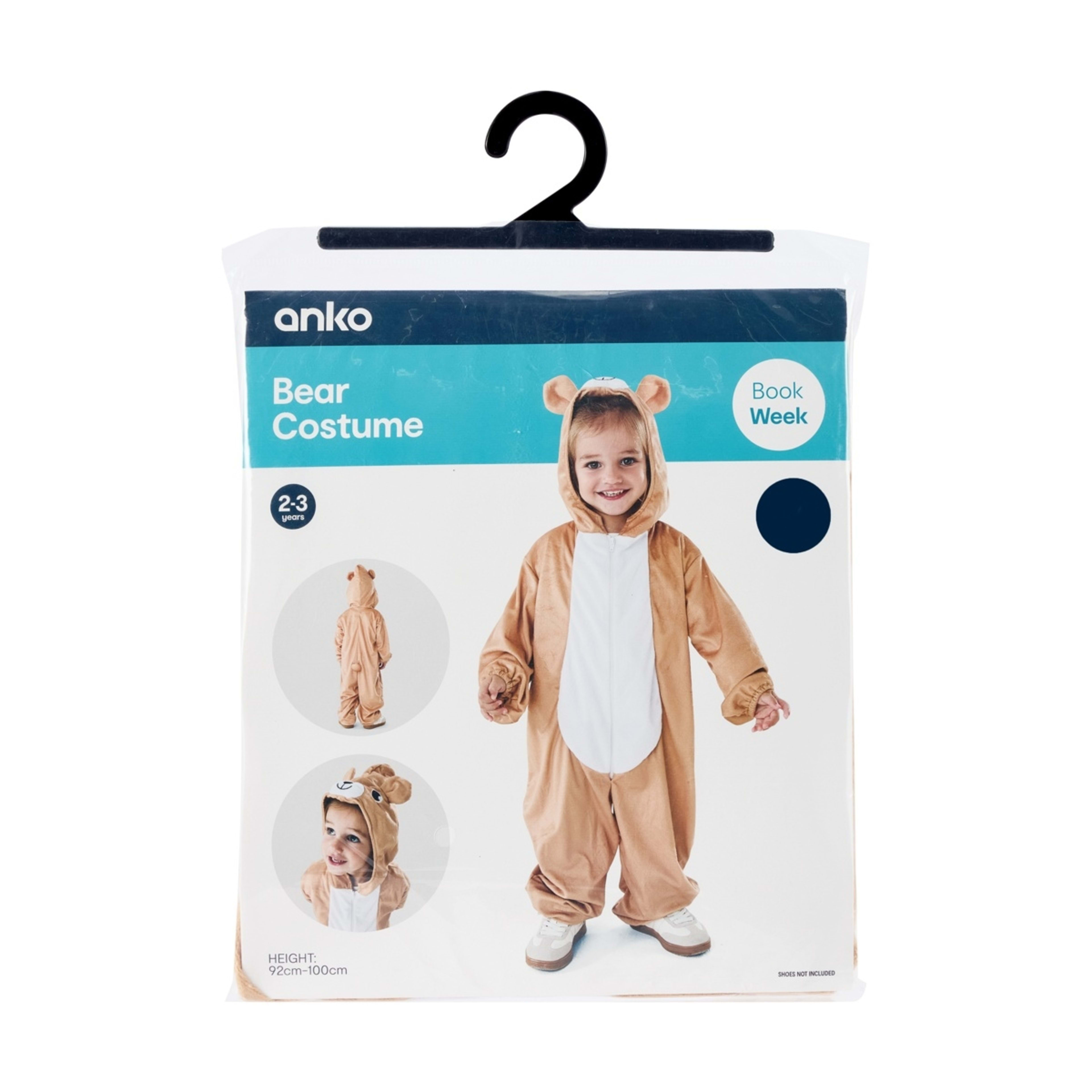 9 Bear Costume - Ages 2-3, 9 of 9