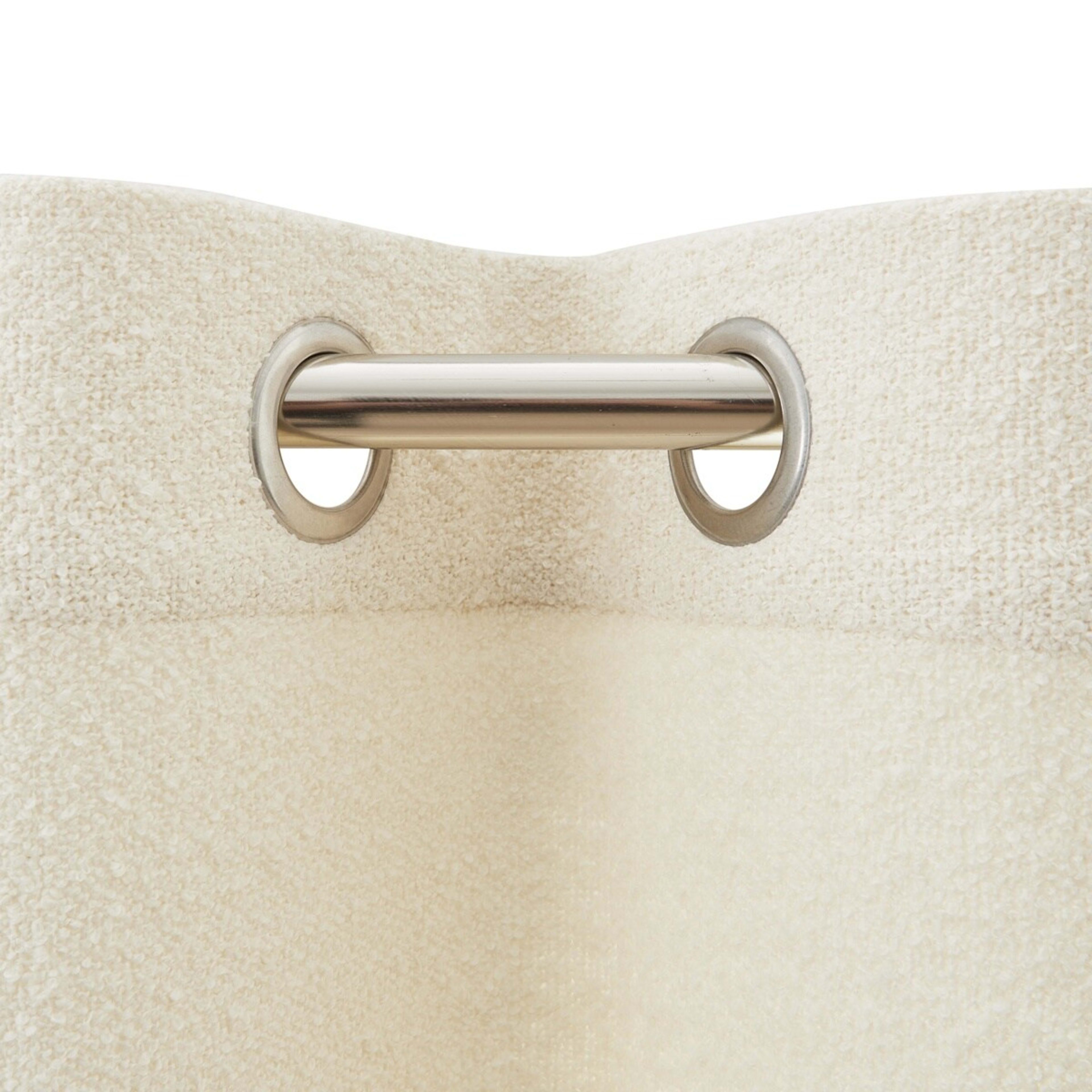 2 Boucle Curtain - White, 2 of 4