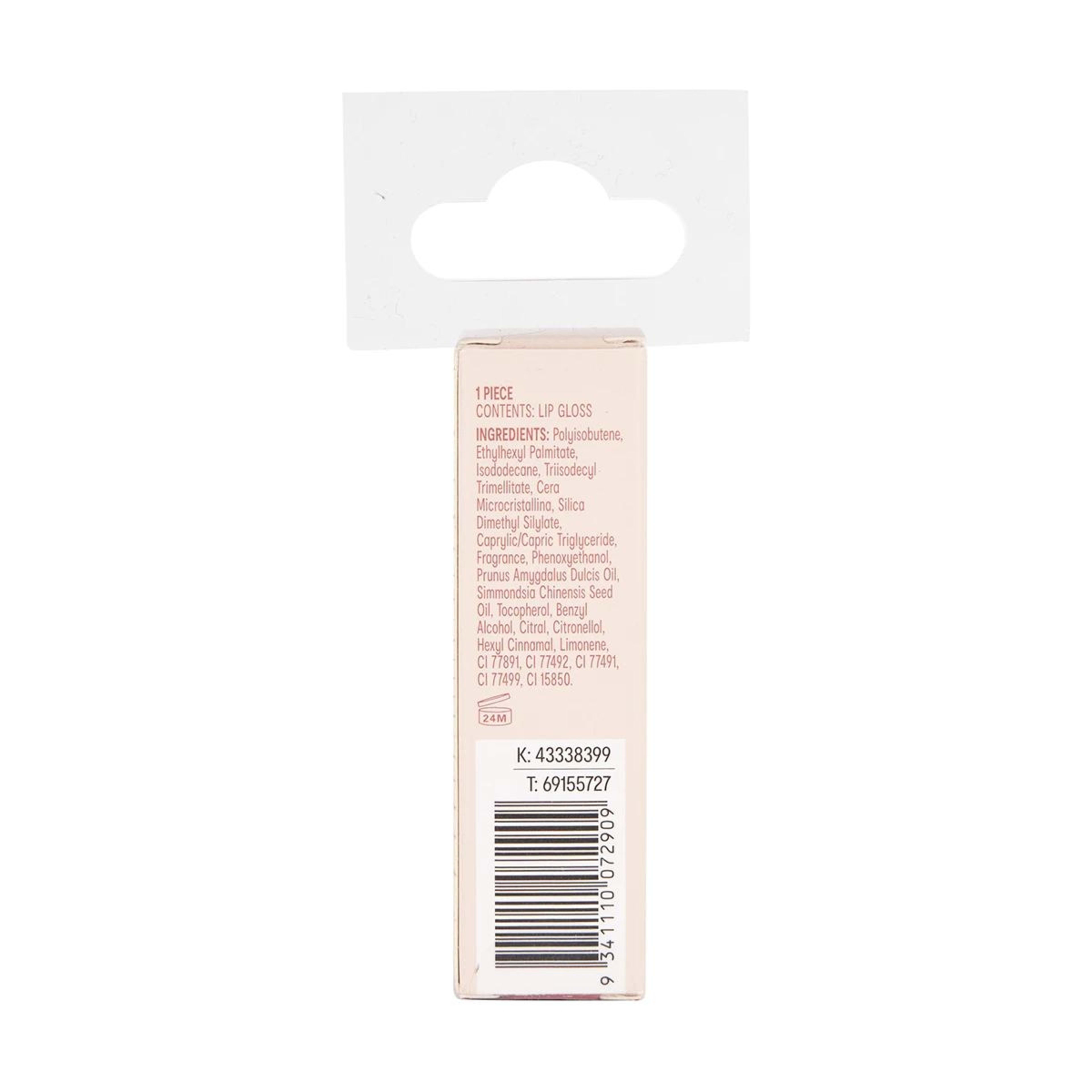 7 OXX Cosmetics Sparkling Rose Lip Gloss - Sienna, 7 of 7