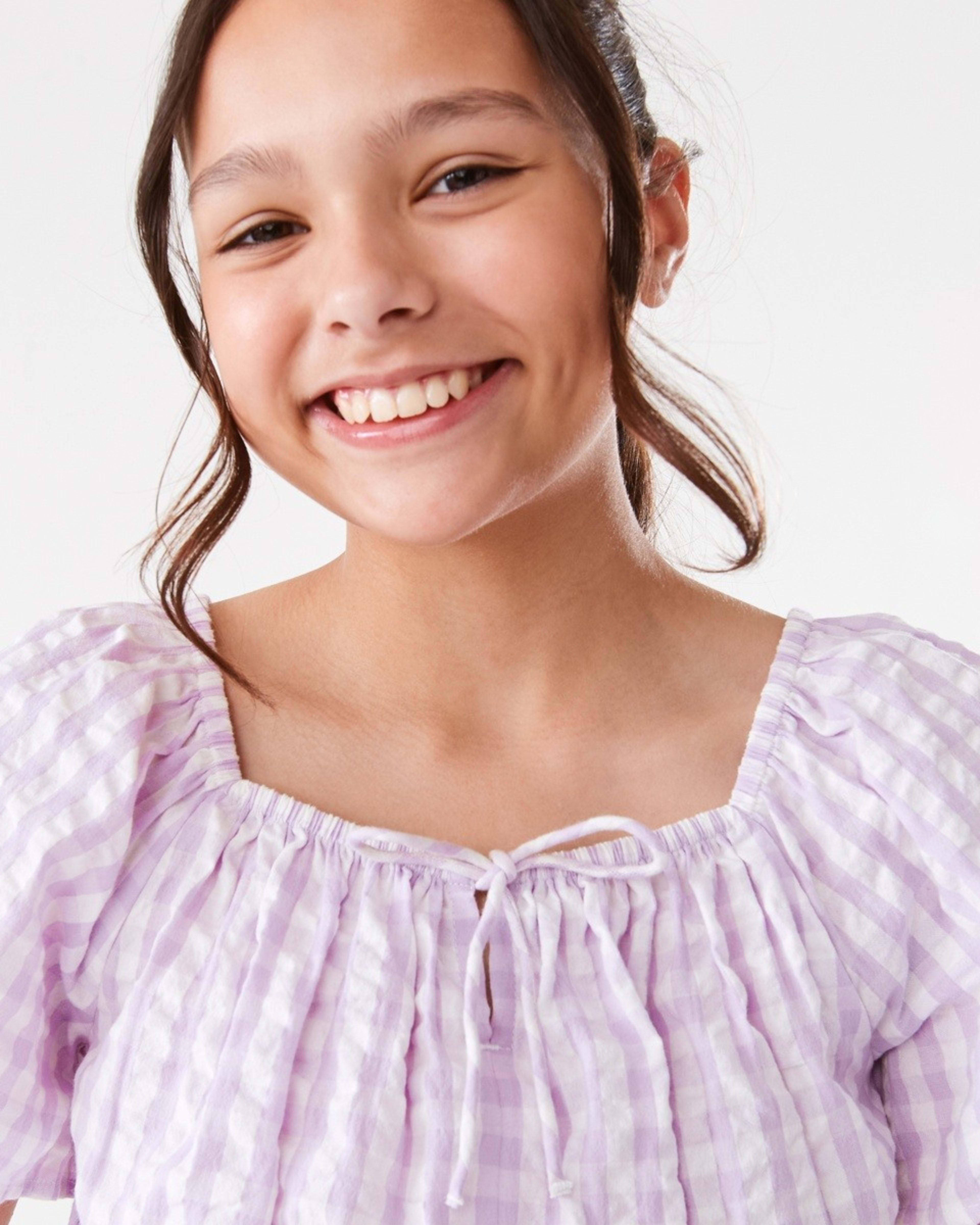 3 Flutter Sleeve Top Checks, 3 of 9