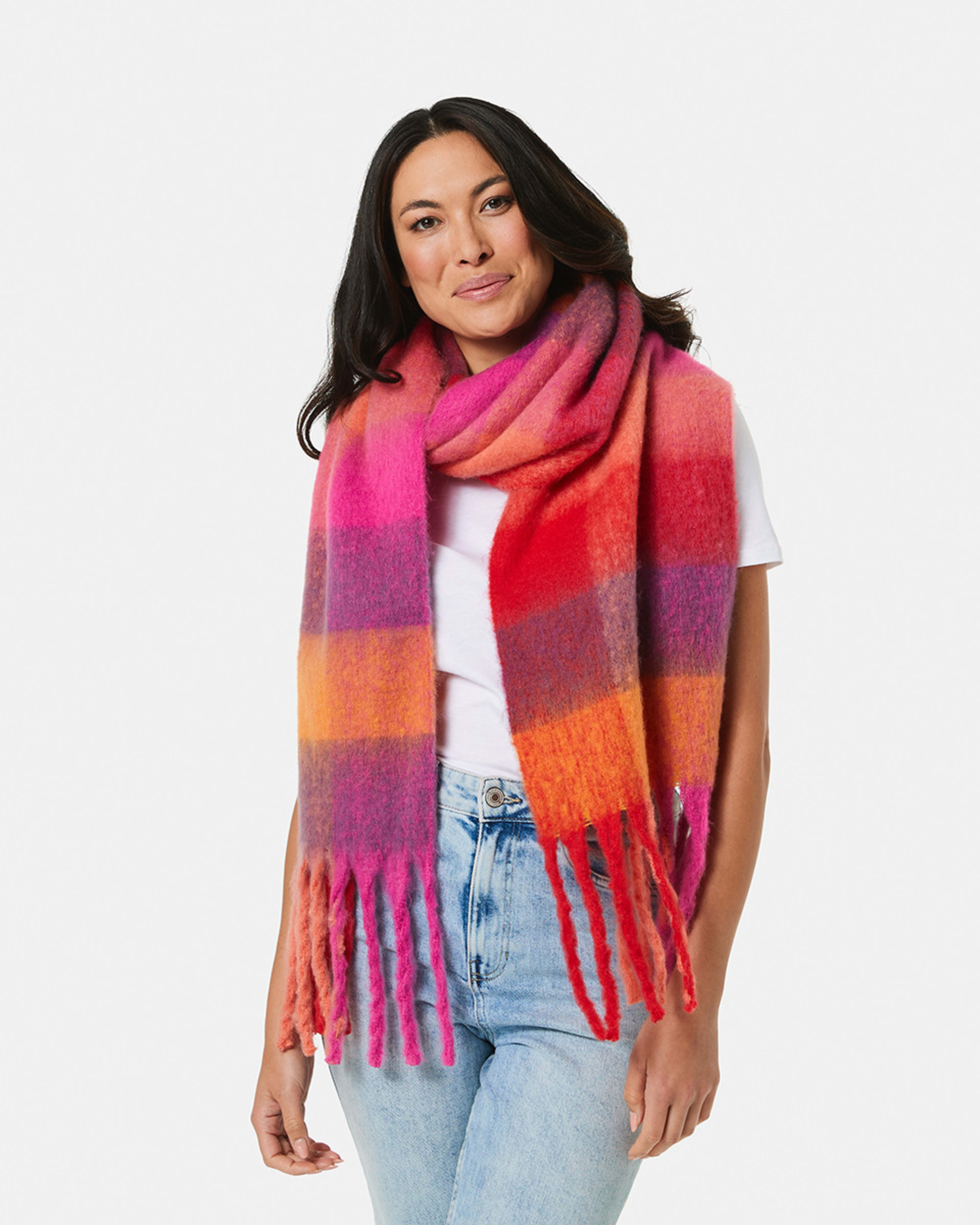 Thick Fluffy Scarf Kmart