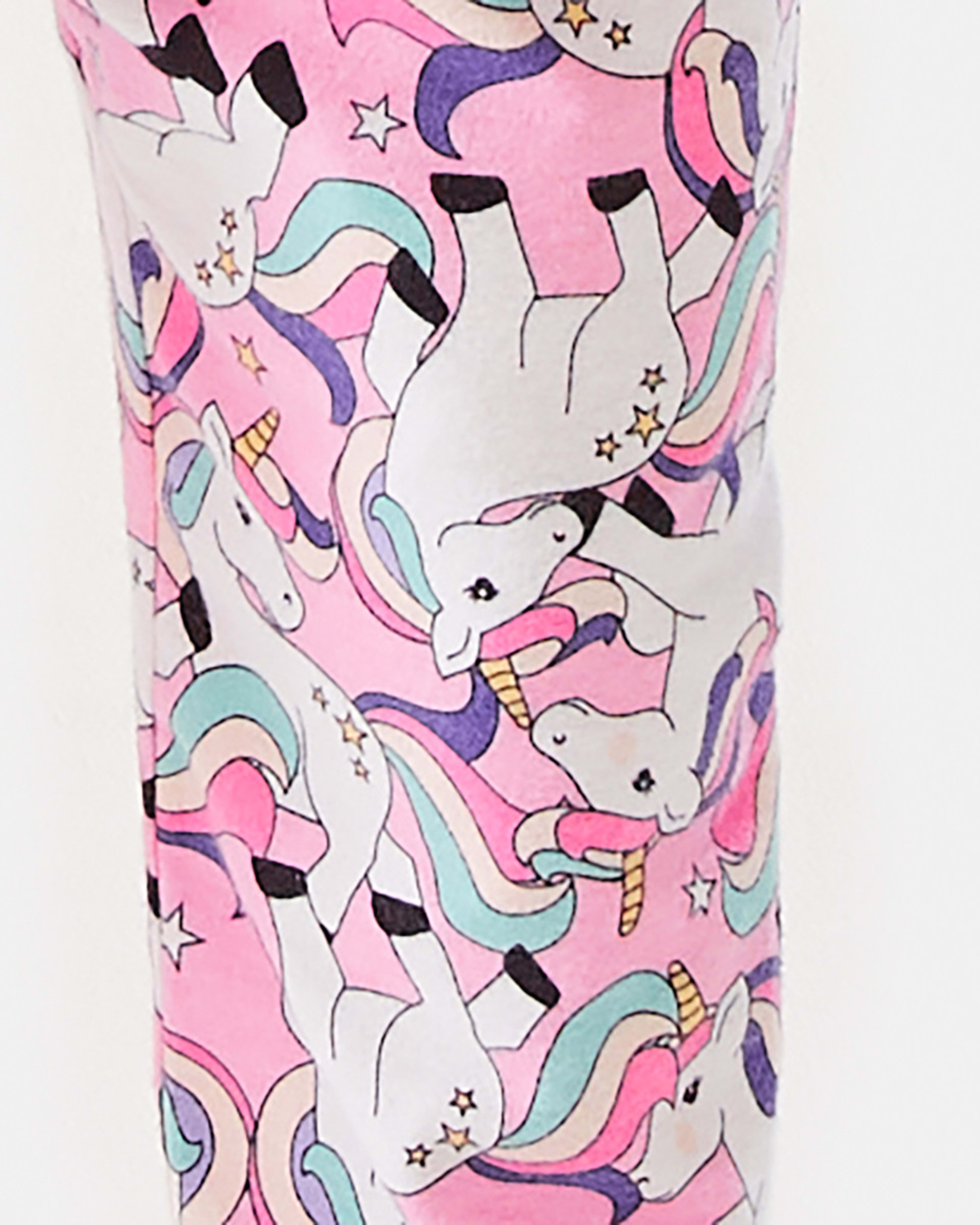 5 Flannelette Pyjama Set Unicorn, 5 of 9