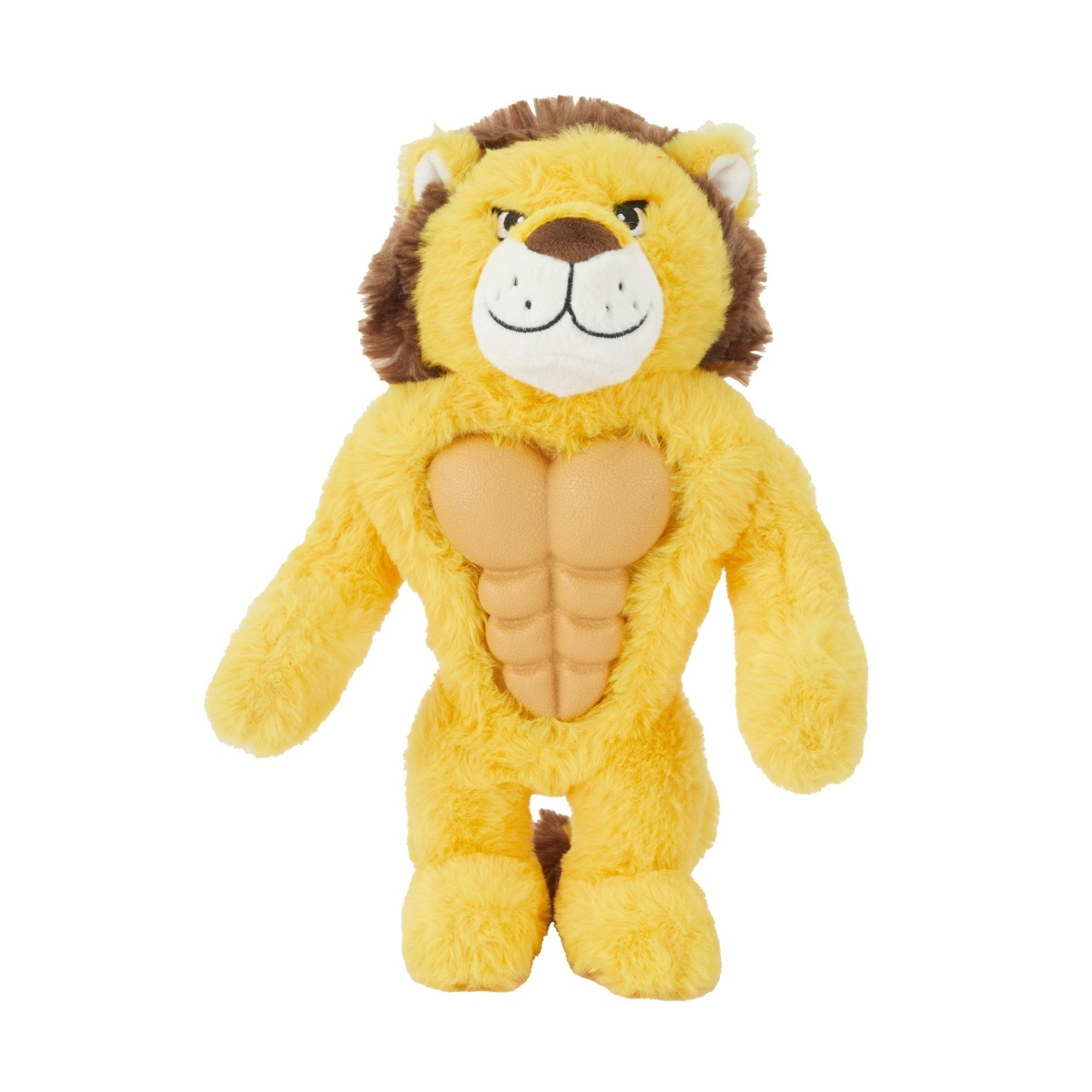 2 Pet Toy Super Tough Plush - Lion, 2 of 7