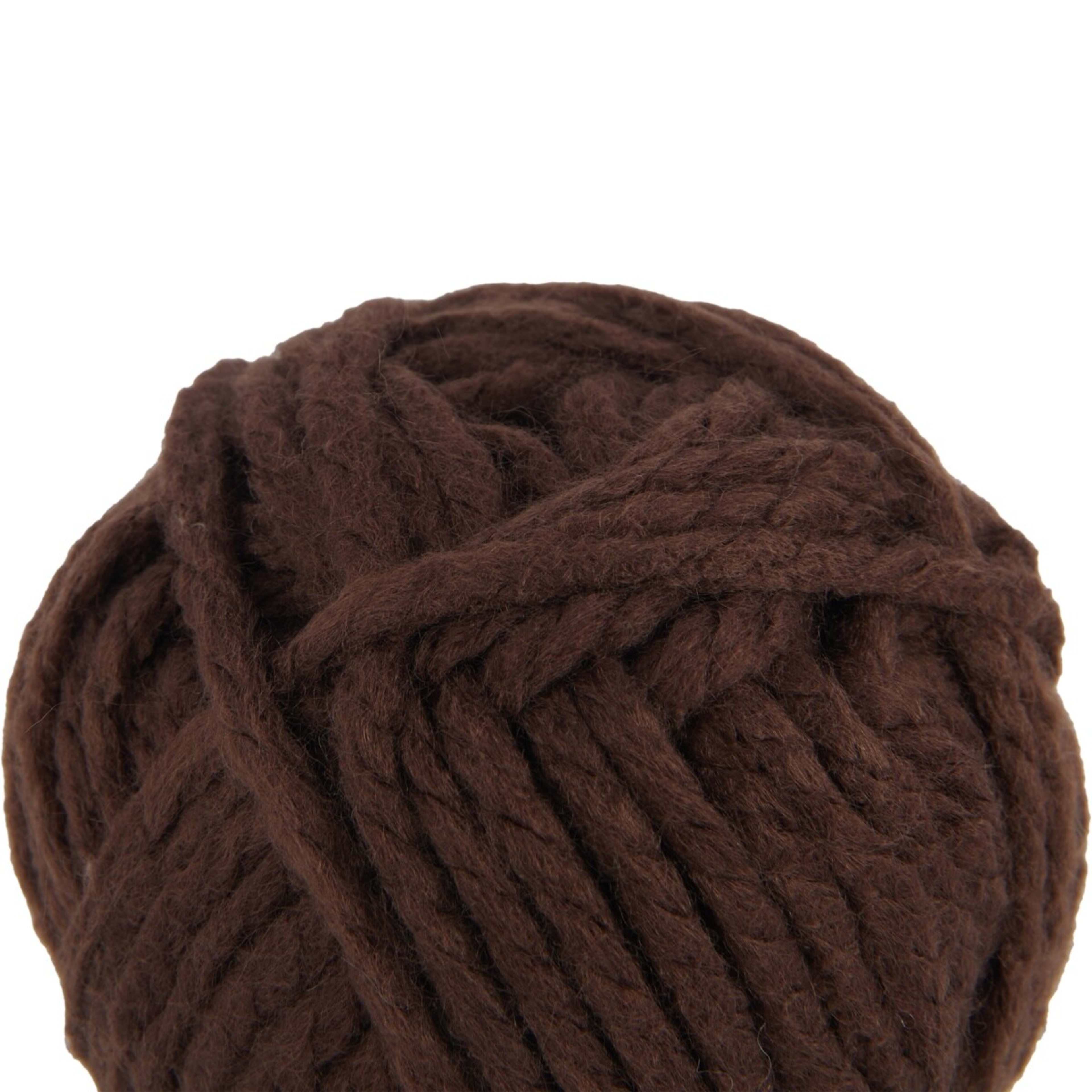 3 Chunky Yarn - Mahogany, 3 of 3