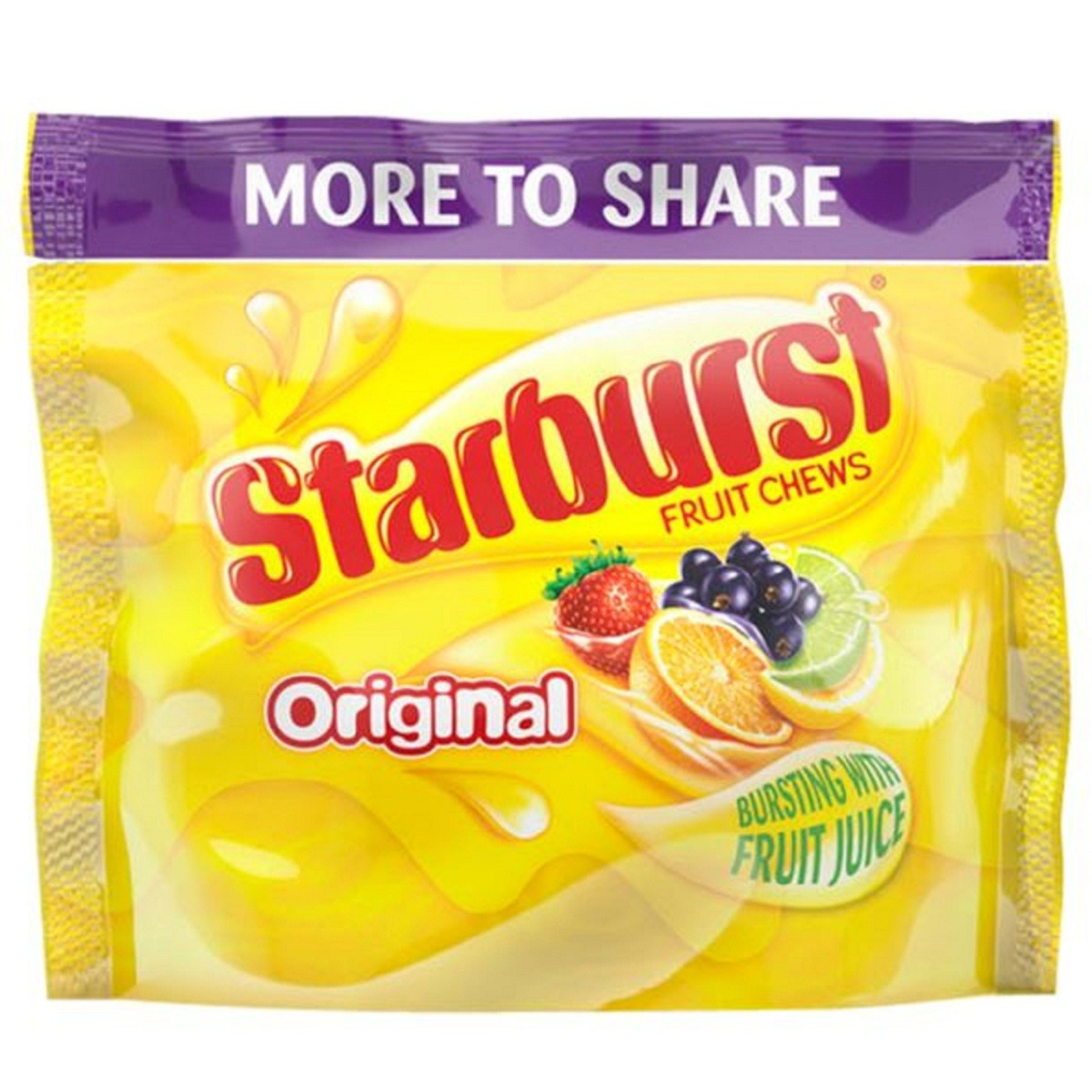 1 Starburst Original Fruit Chews 322g