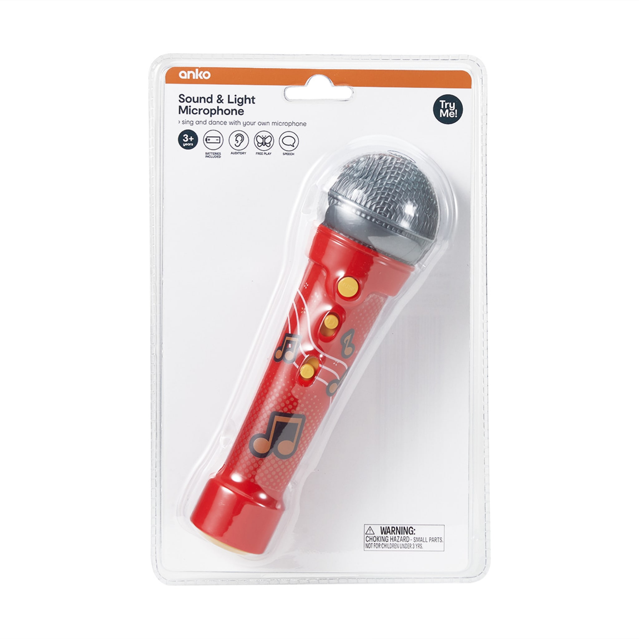 Sound & Light Microphone Kmart
