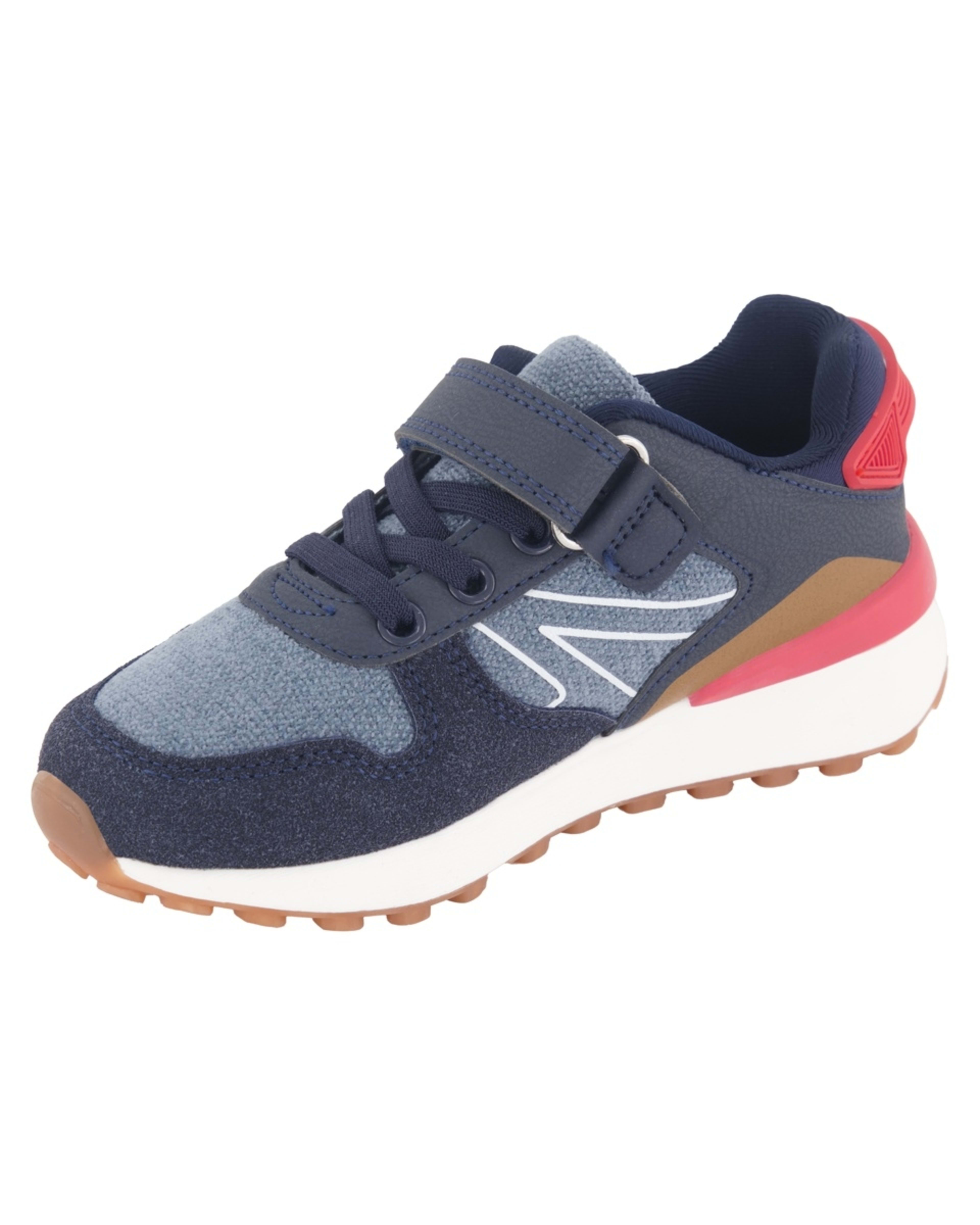 3 Junior Casual Sneakers NAVY Denim Blues, 3 of 5