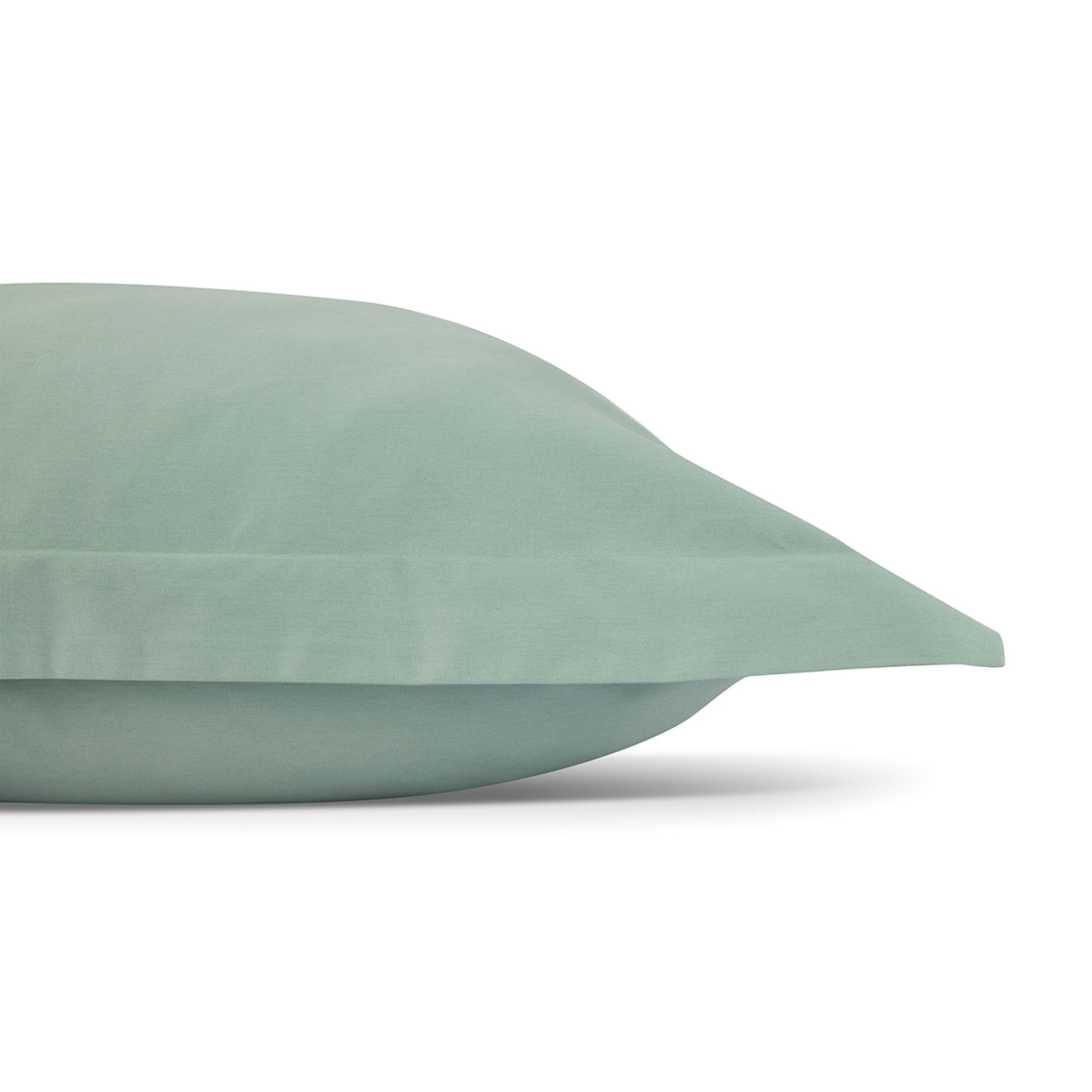 4 500 Thread Count Australian Grown Cotton European Pillowcase - Sage, 4 of 5