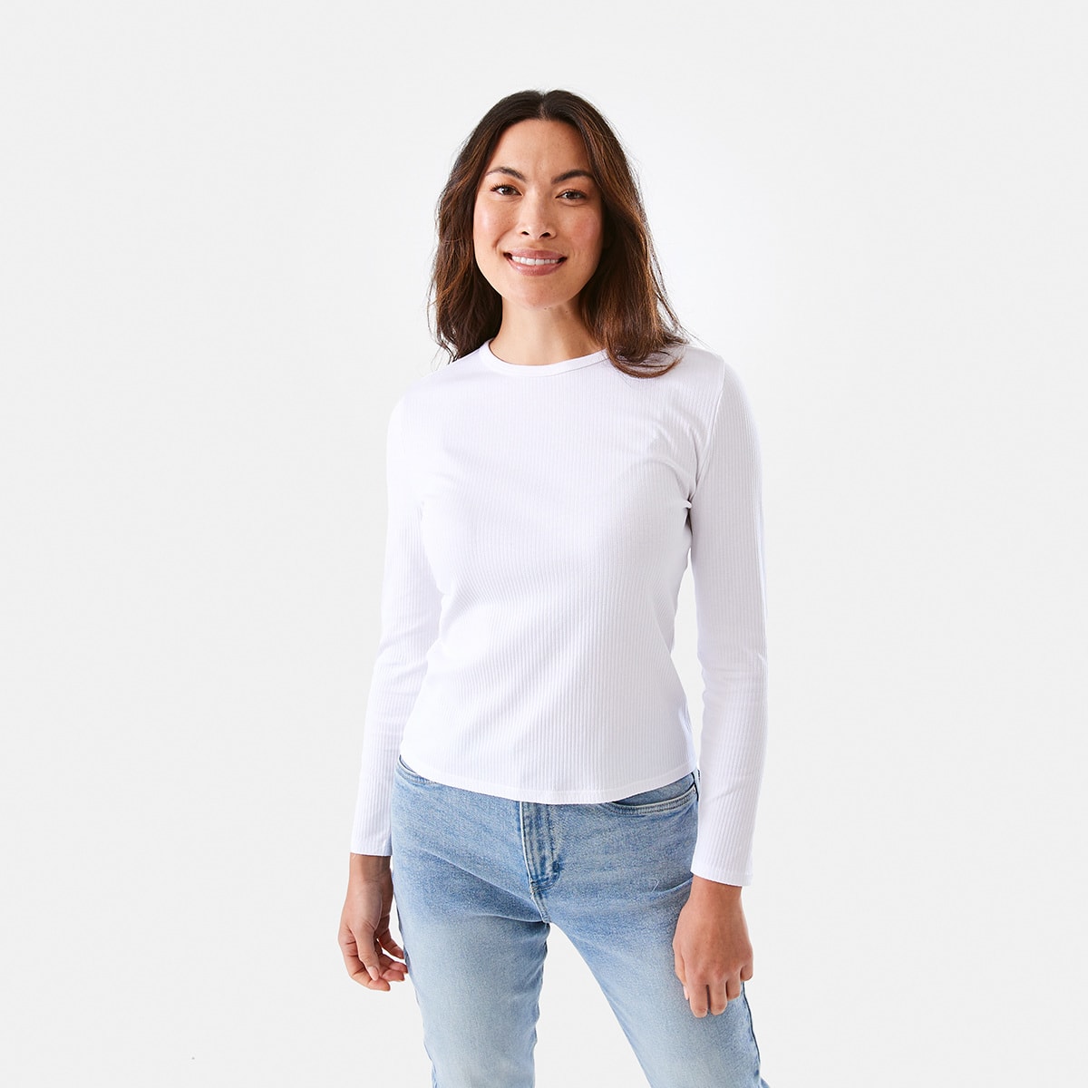 Long sleeve t shirts kmart best sale