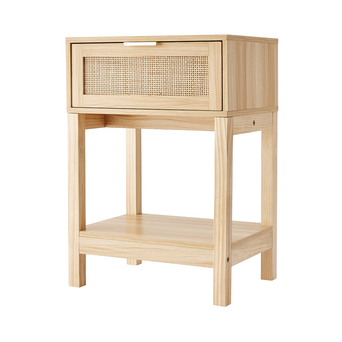 cane bedside table kmart