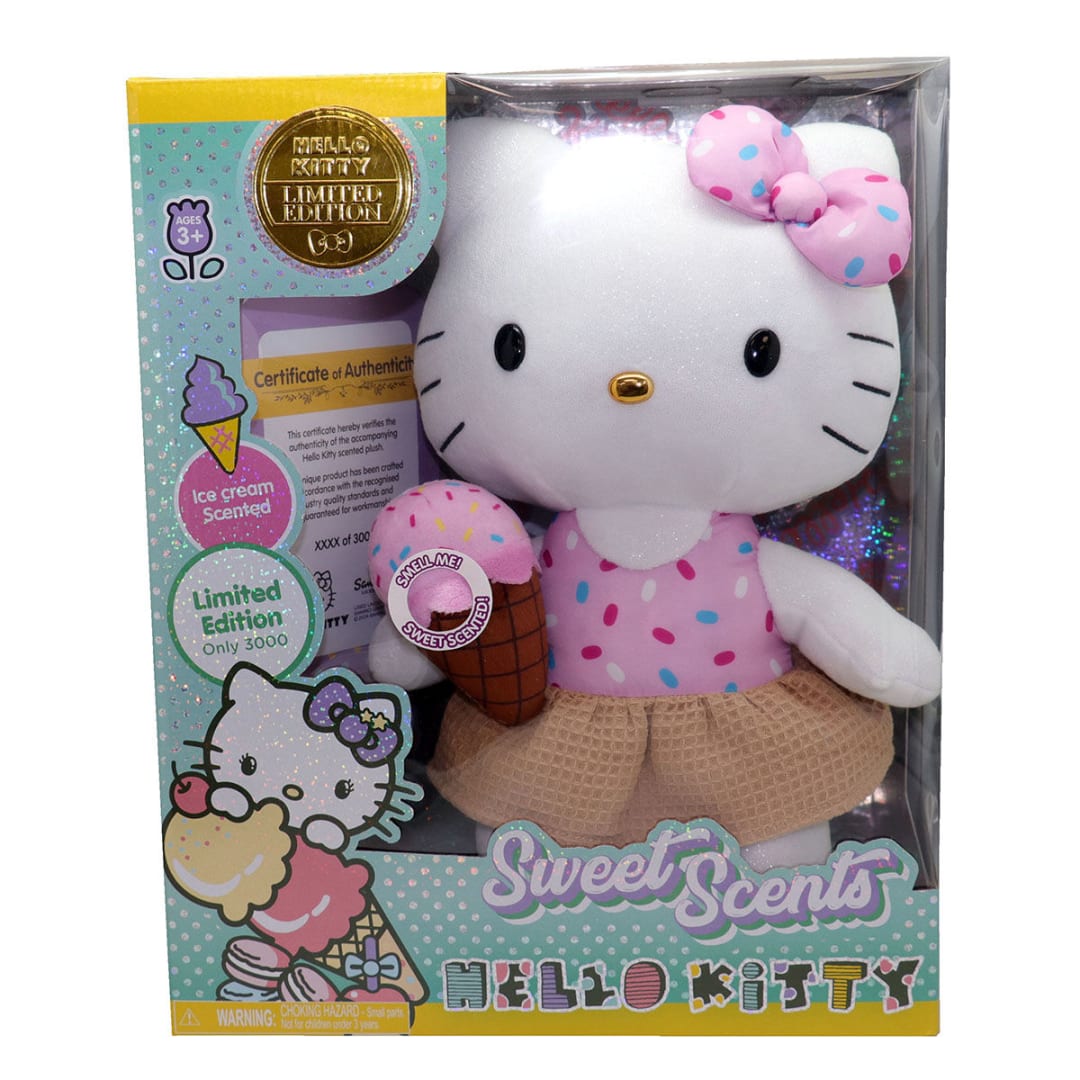 Limited Edition Sweet Scents Hello Kitty Plush - Assorted - Kmart