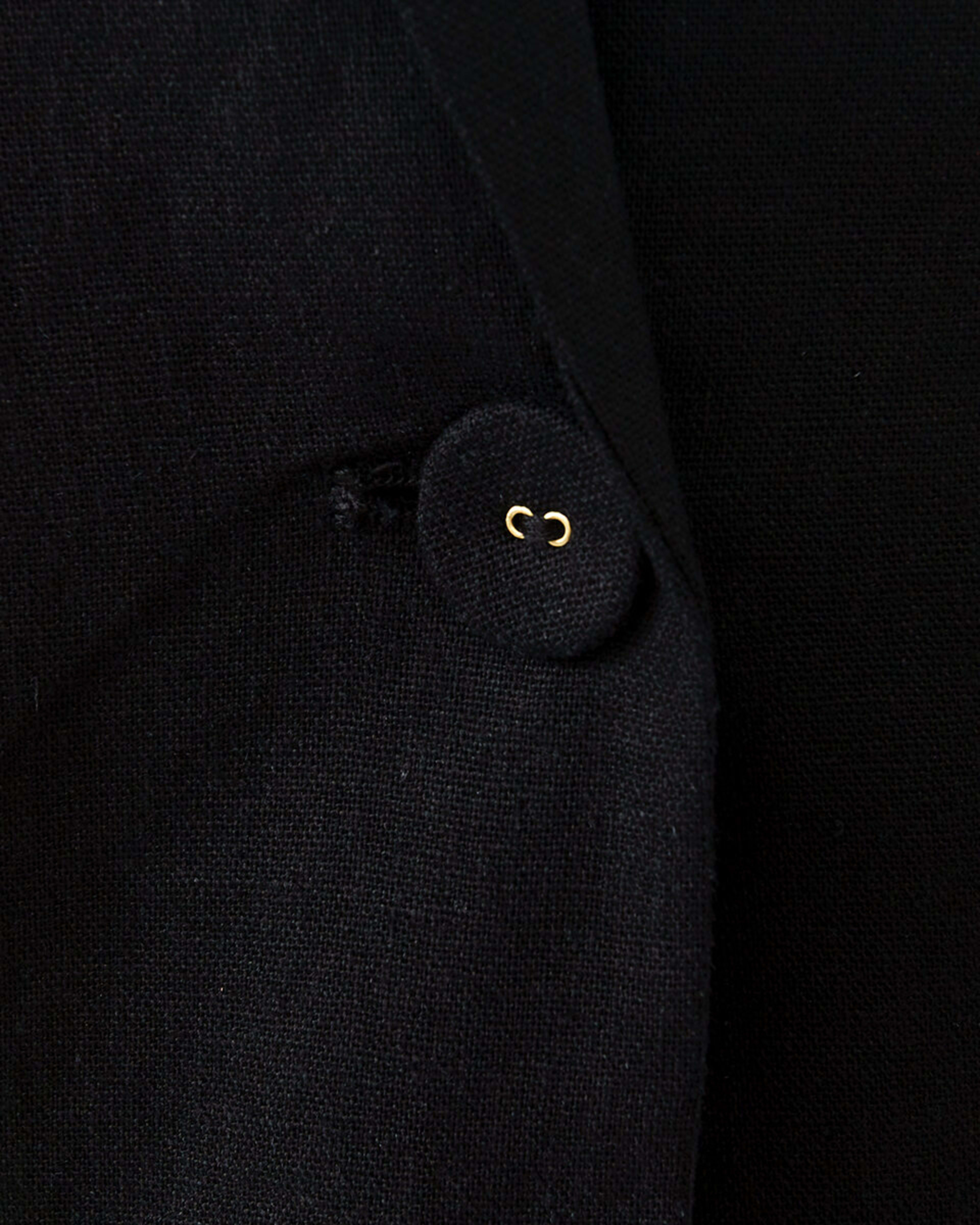 8 Linen Blend Blazer Black, 8 of 9