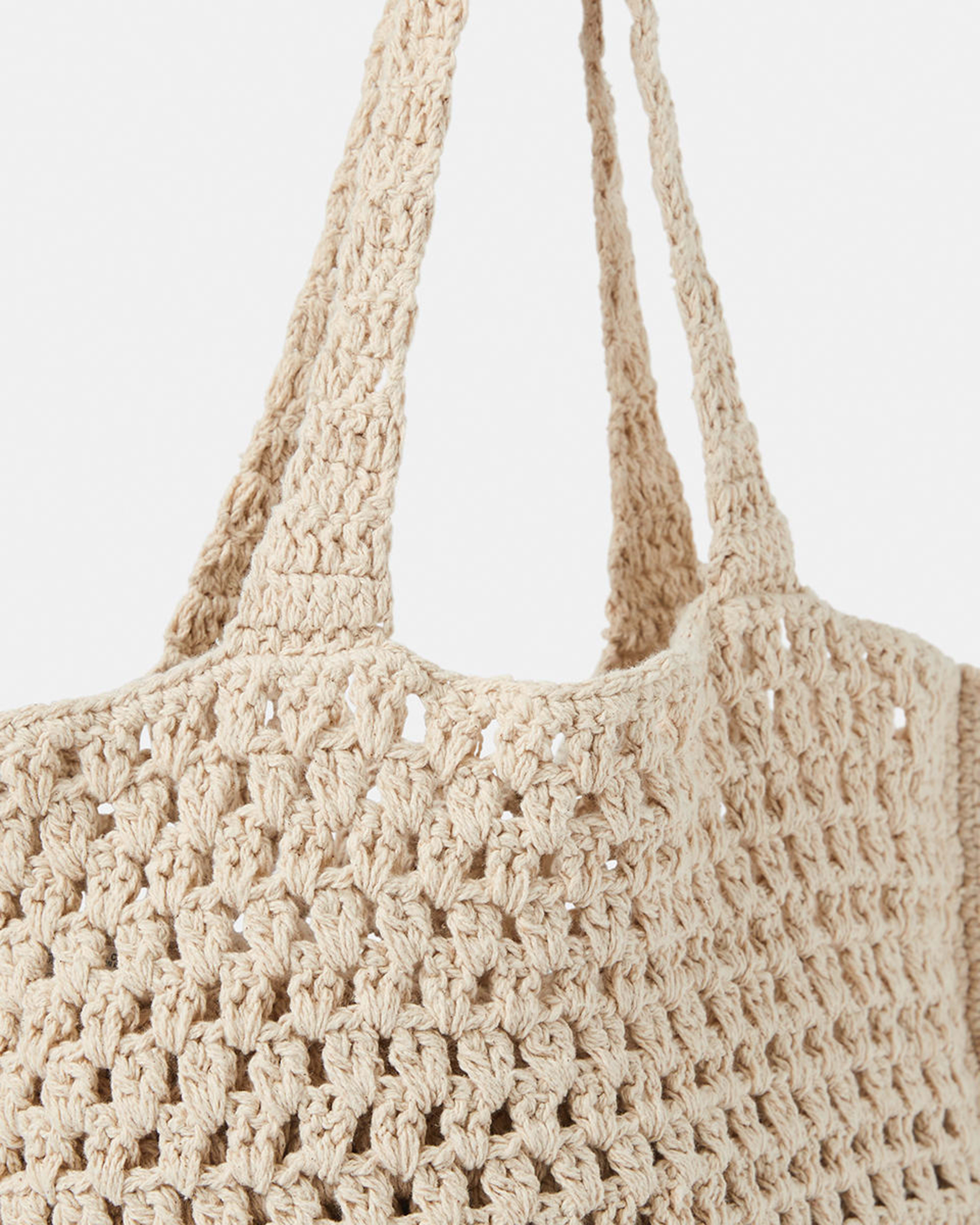 Macrame Slogan Tote Bag - Kmart NZ