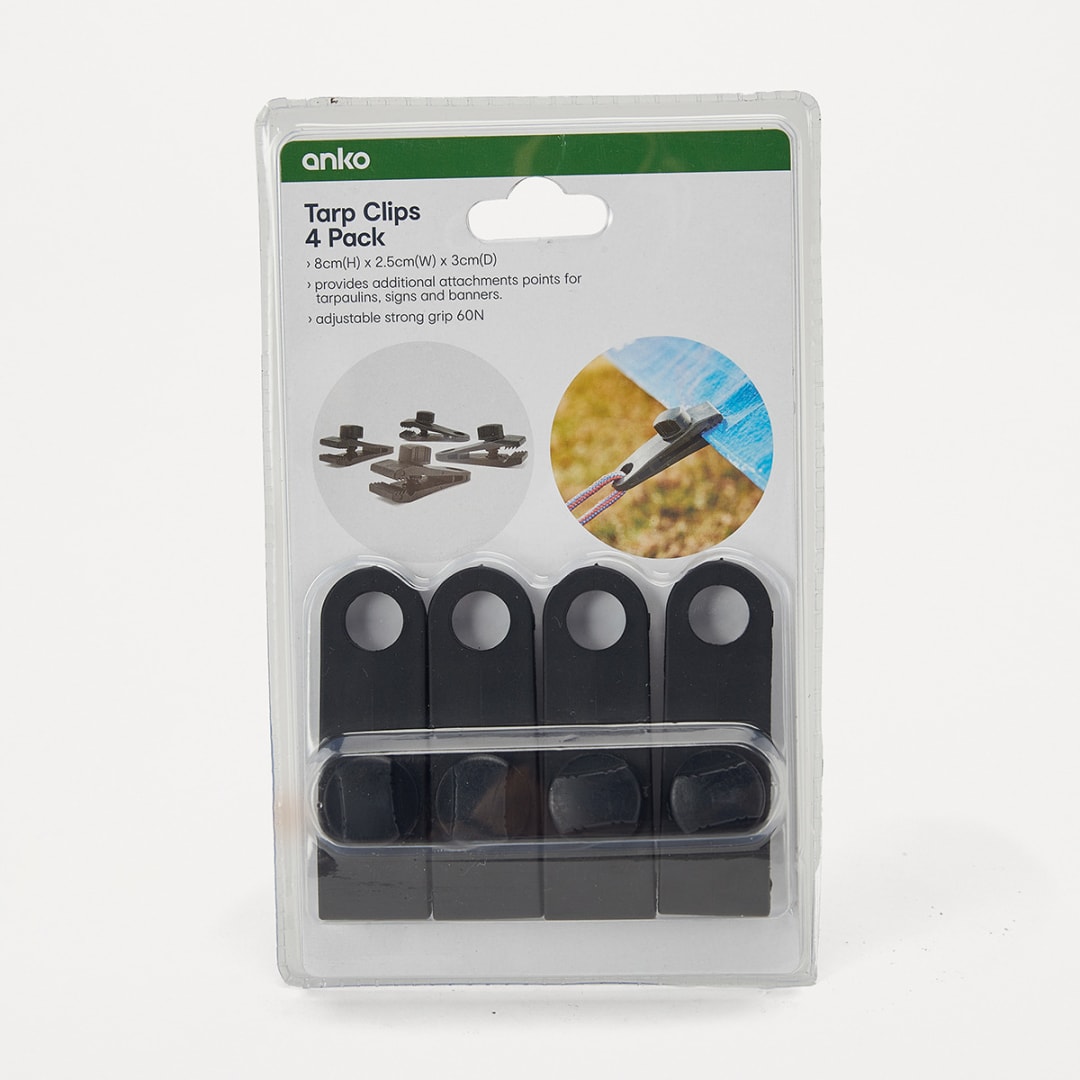 4 Pack Tarp Clips Kmart
