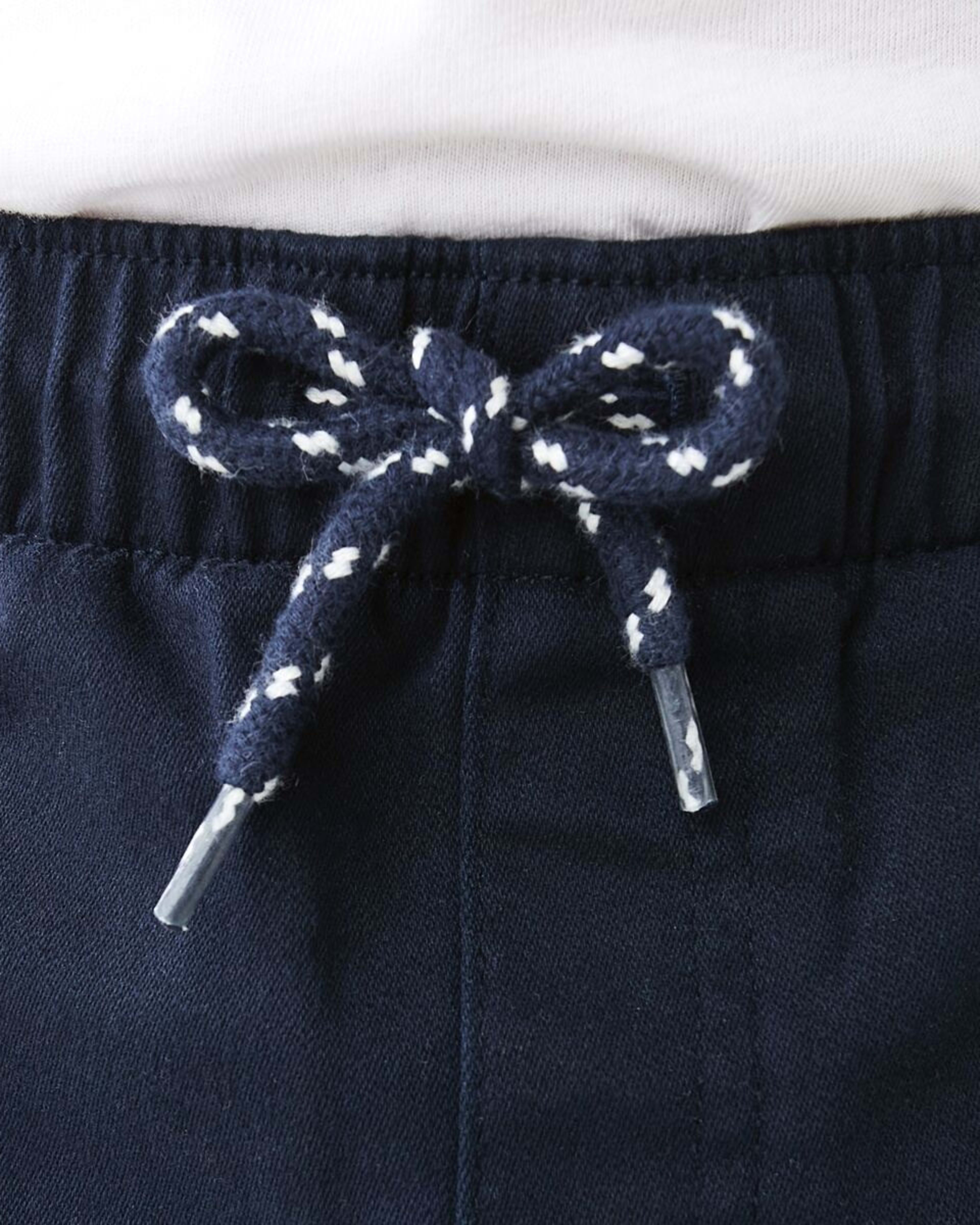 3 Pull-On Knit Joggers SKY CAPTAIN, 3 of 8