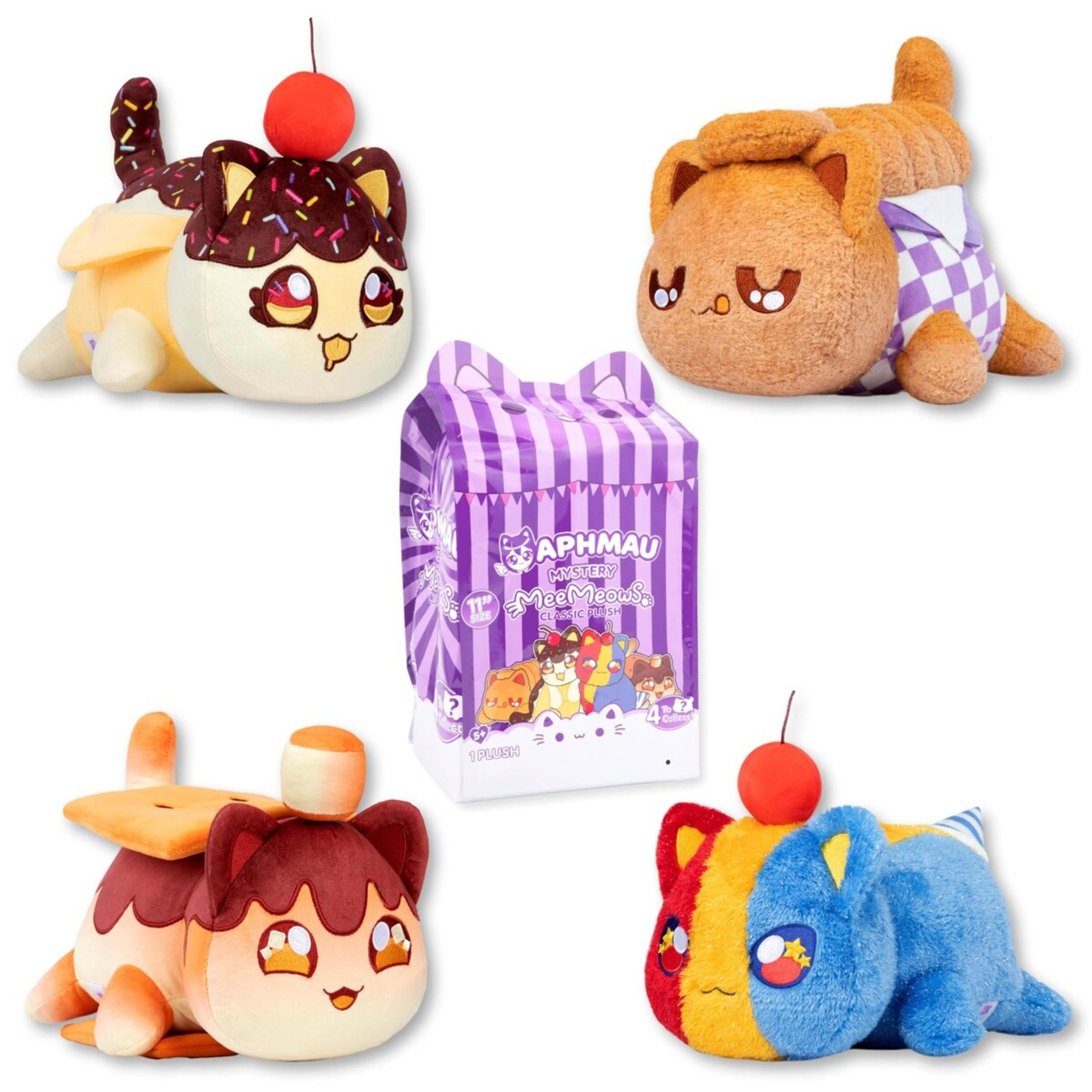 1 28cm Aphmau MeeMeows Mystery Classic Plush: Carnival Treats - Assorted