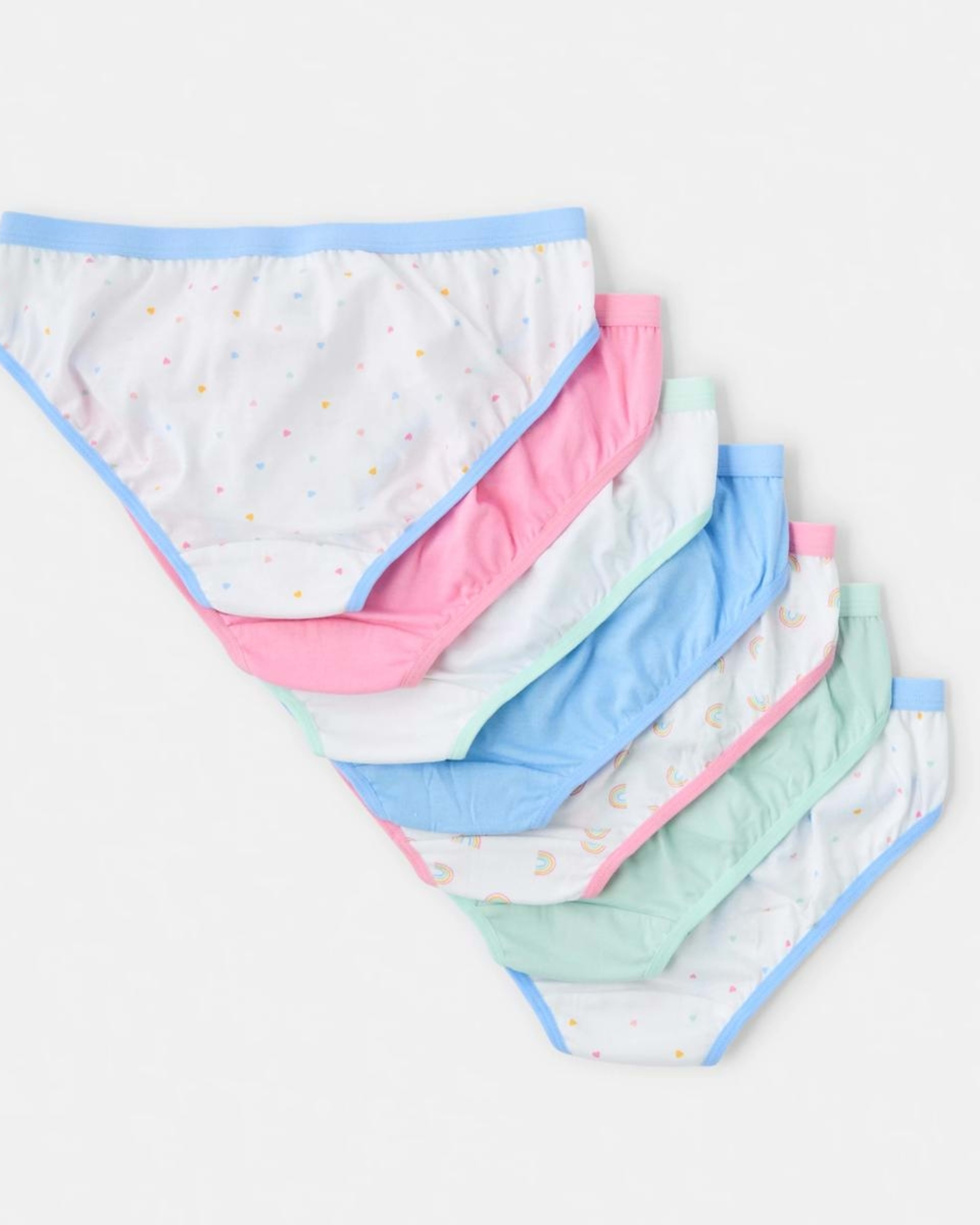 2 7 Pack Print Briefs RAINBOWS, 2 of 10