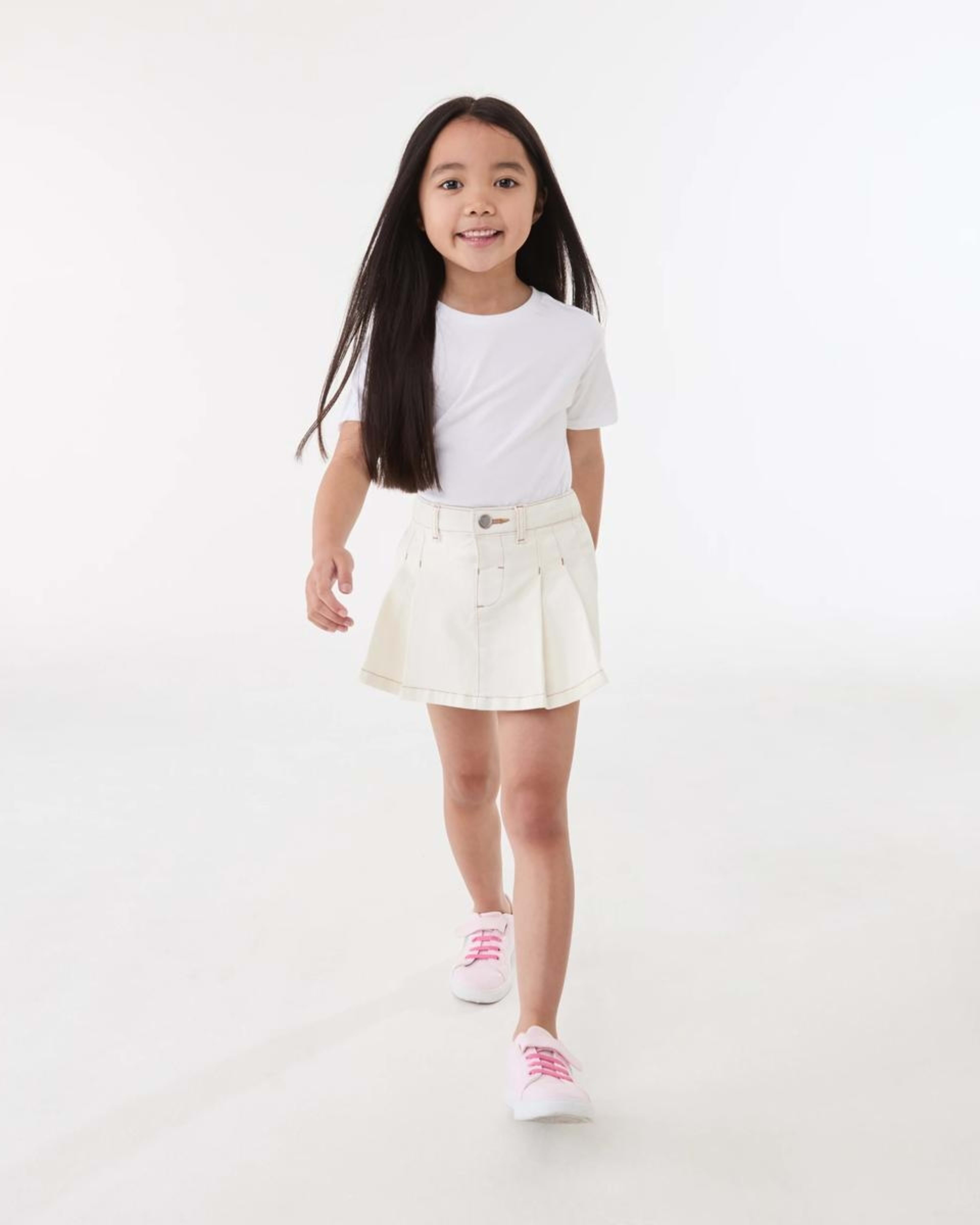 4 Denim Skort ECRU, 4 of 5