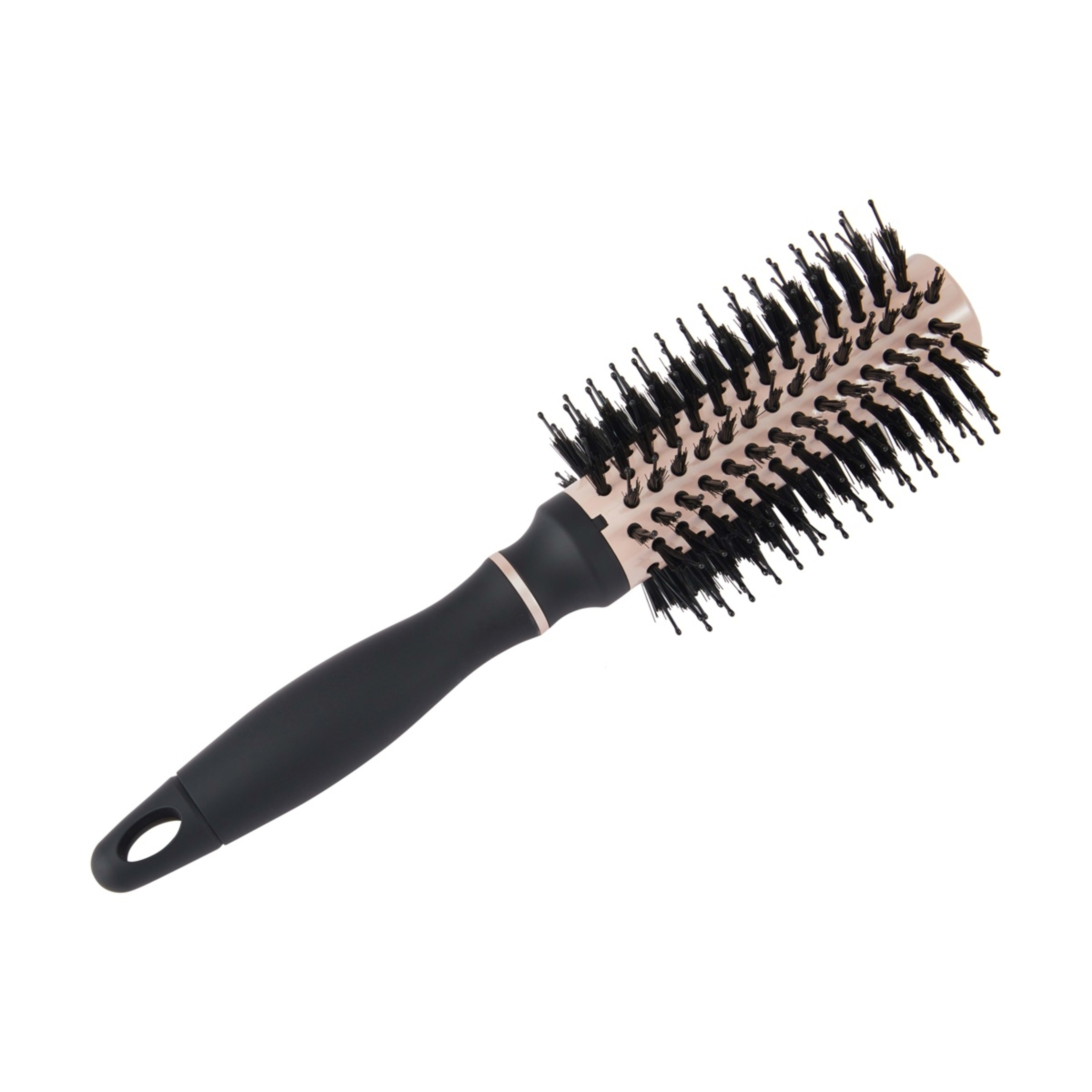 1 OXX Haircare Styling Aluminium Round Brush - Medium, Black