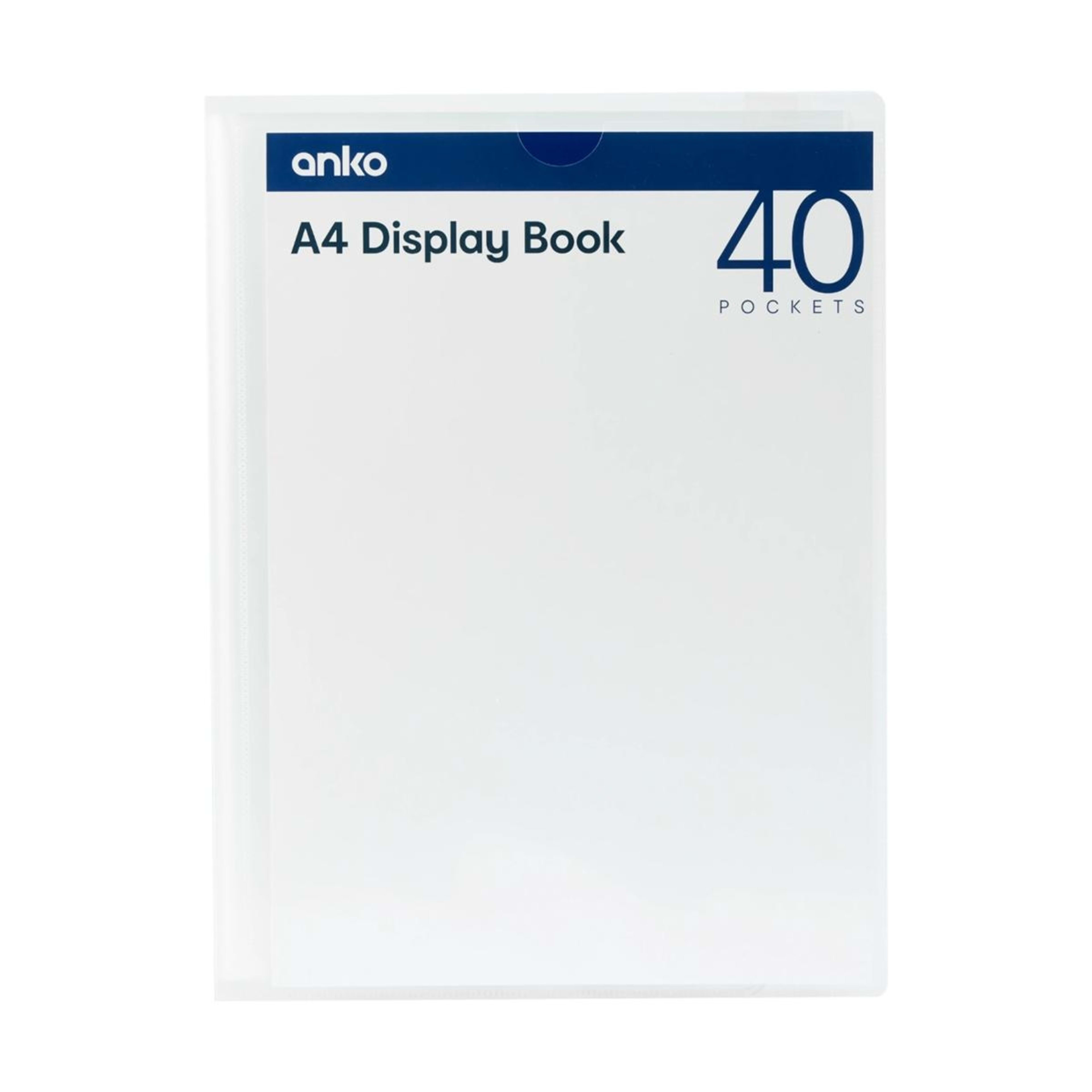 1 A4 Display Book - Clear, 1 of 9