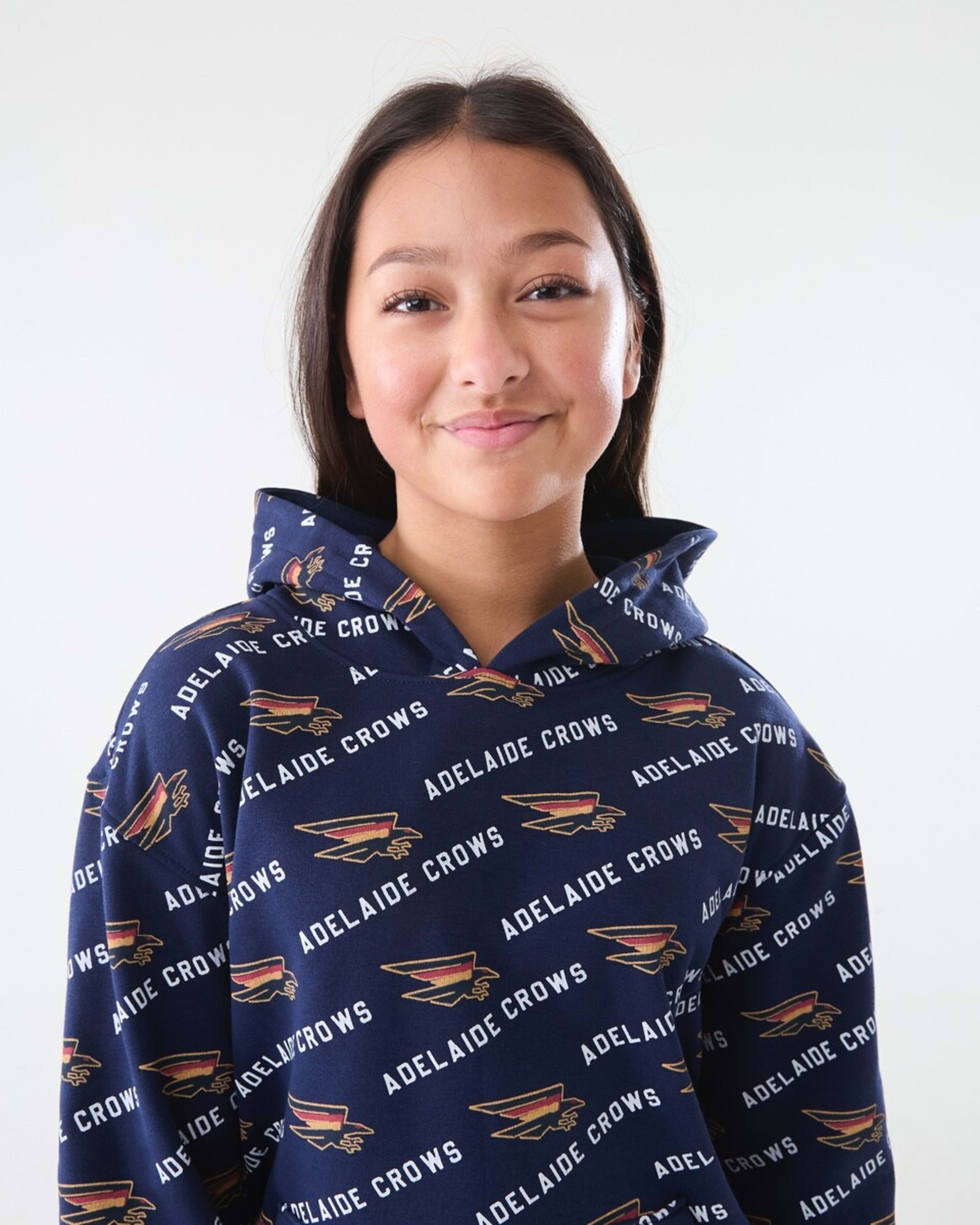 5 Official AFL Kids All Over Print Hoodie Adelaide, 5 of 10