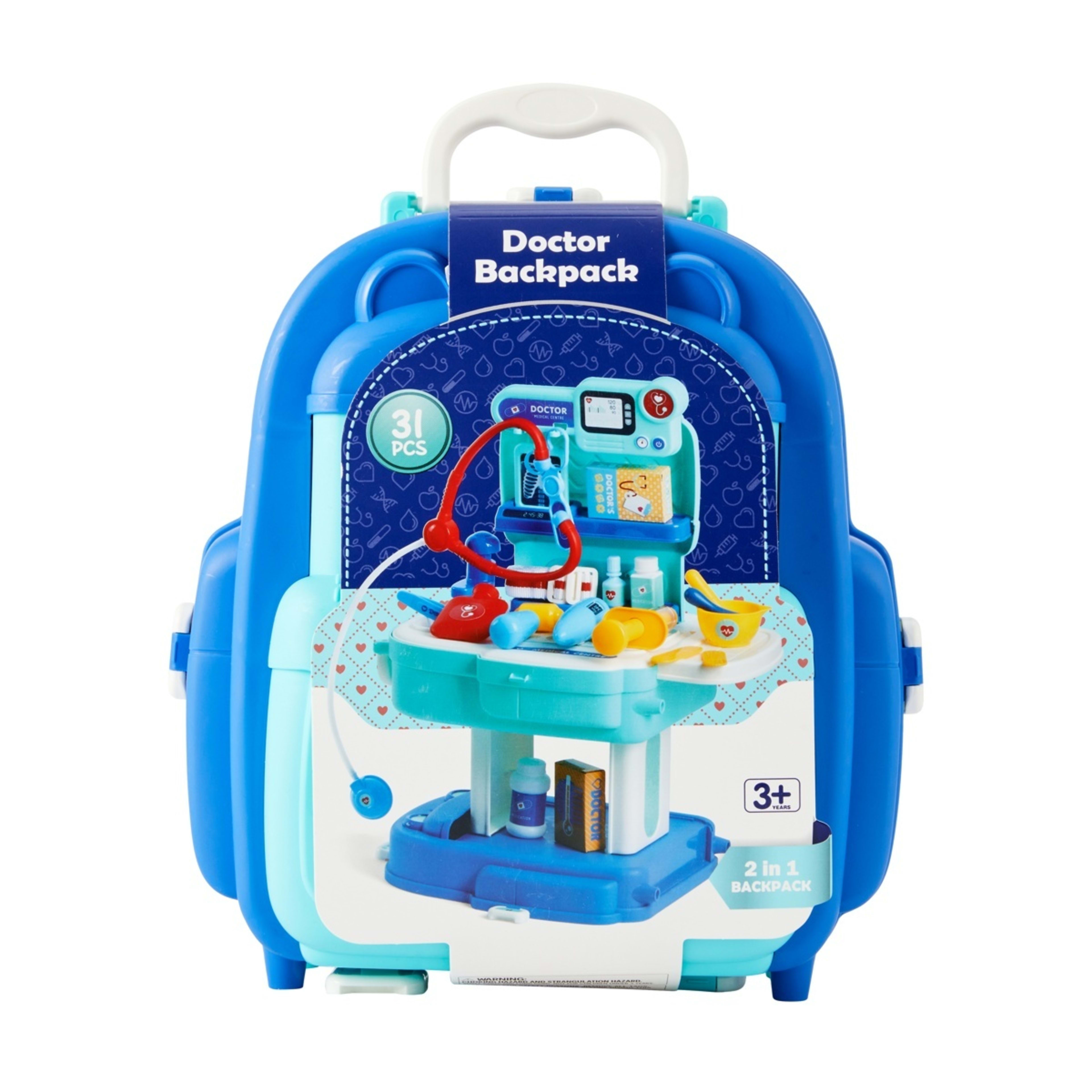 1 31 Piece Doctor 2-in-1 Backpack, 1 of 9