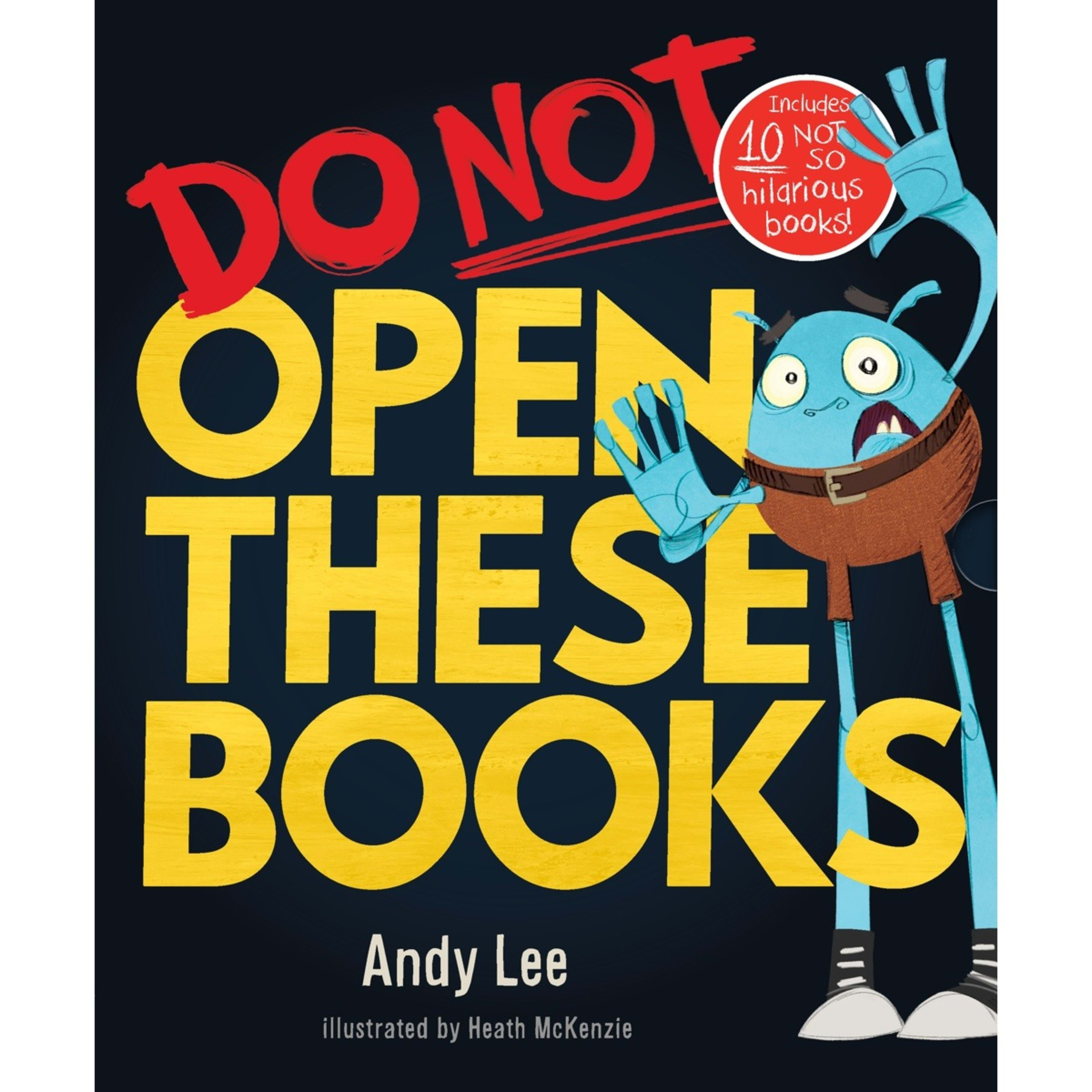 2 Do Not Open These Books by Andy Lee - Book, 2 of 2