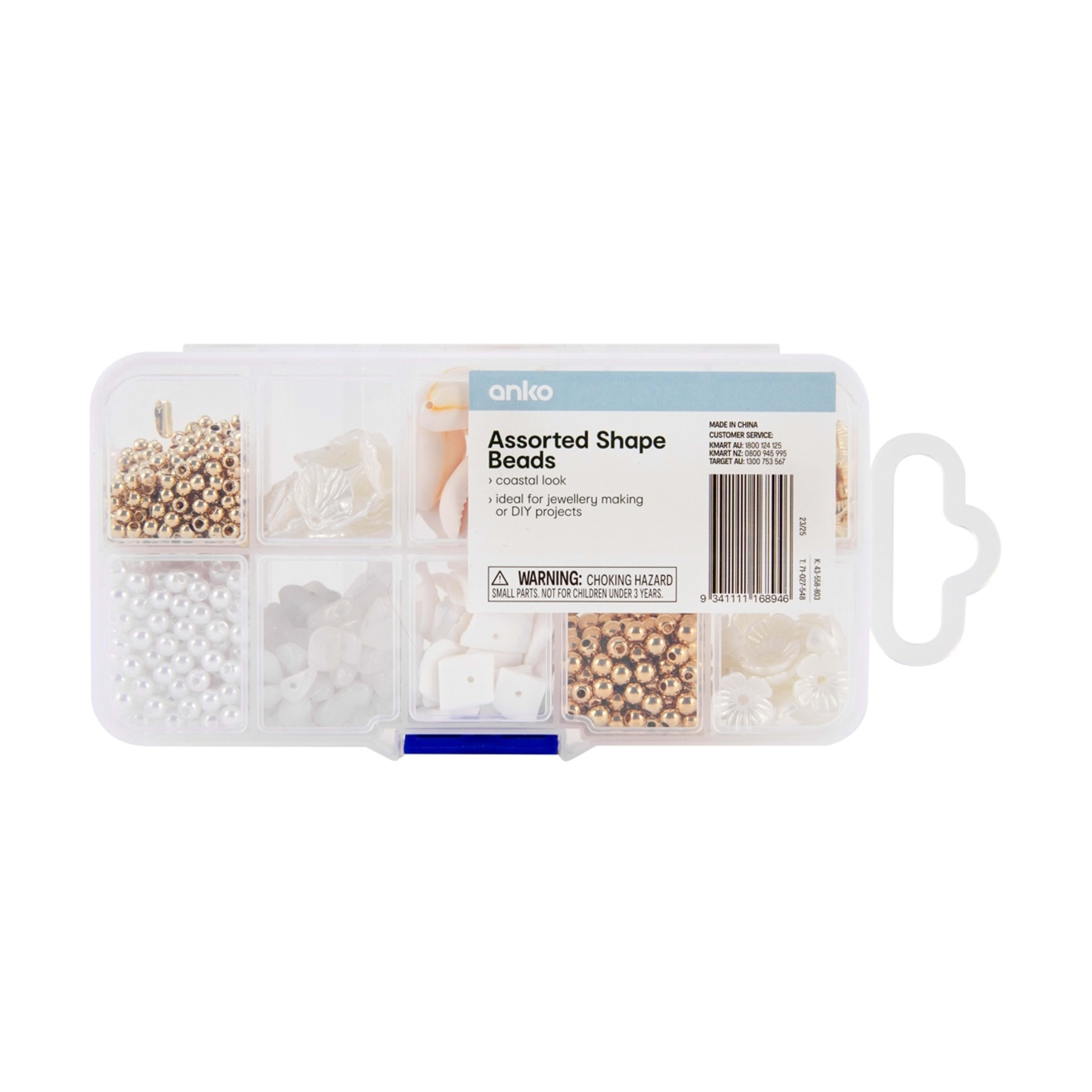 1 Assorted Shape Beads