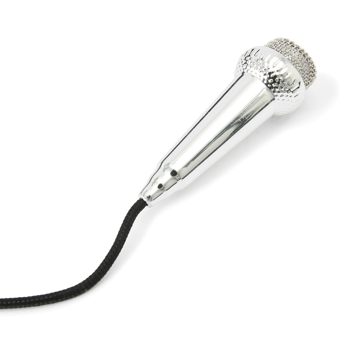 Mini Microphone - Silver Look - Kmart