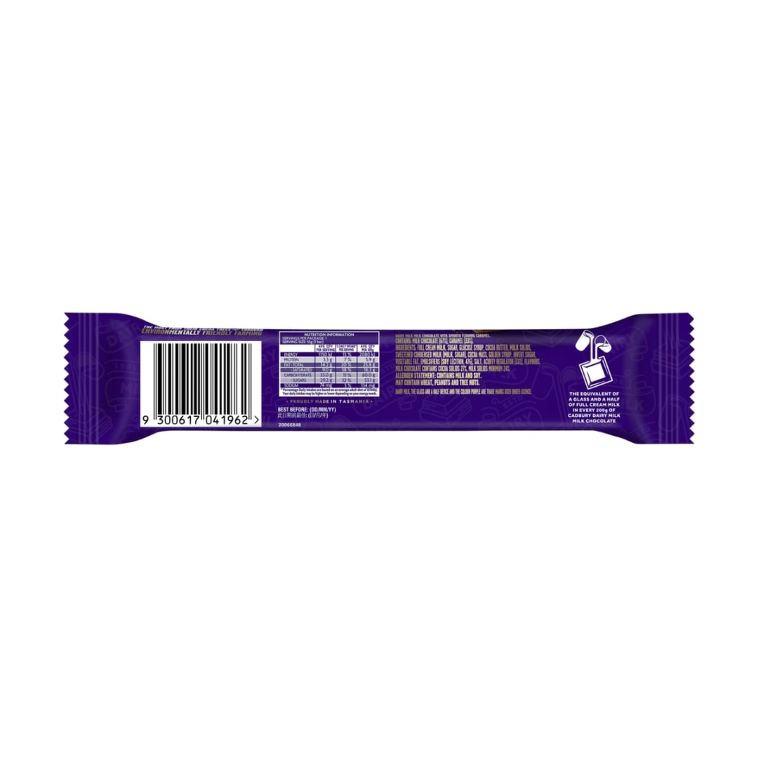 Cadbury Dairy Milk Caramello Bar 55g - Kmart