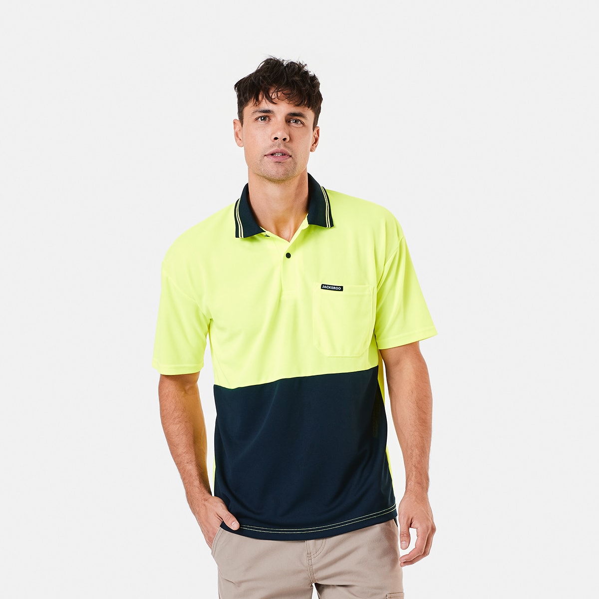Workwear Short Sleeve Fluorescent Polo 