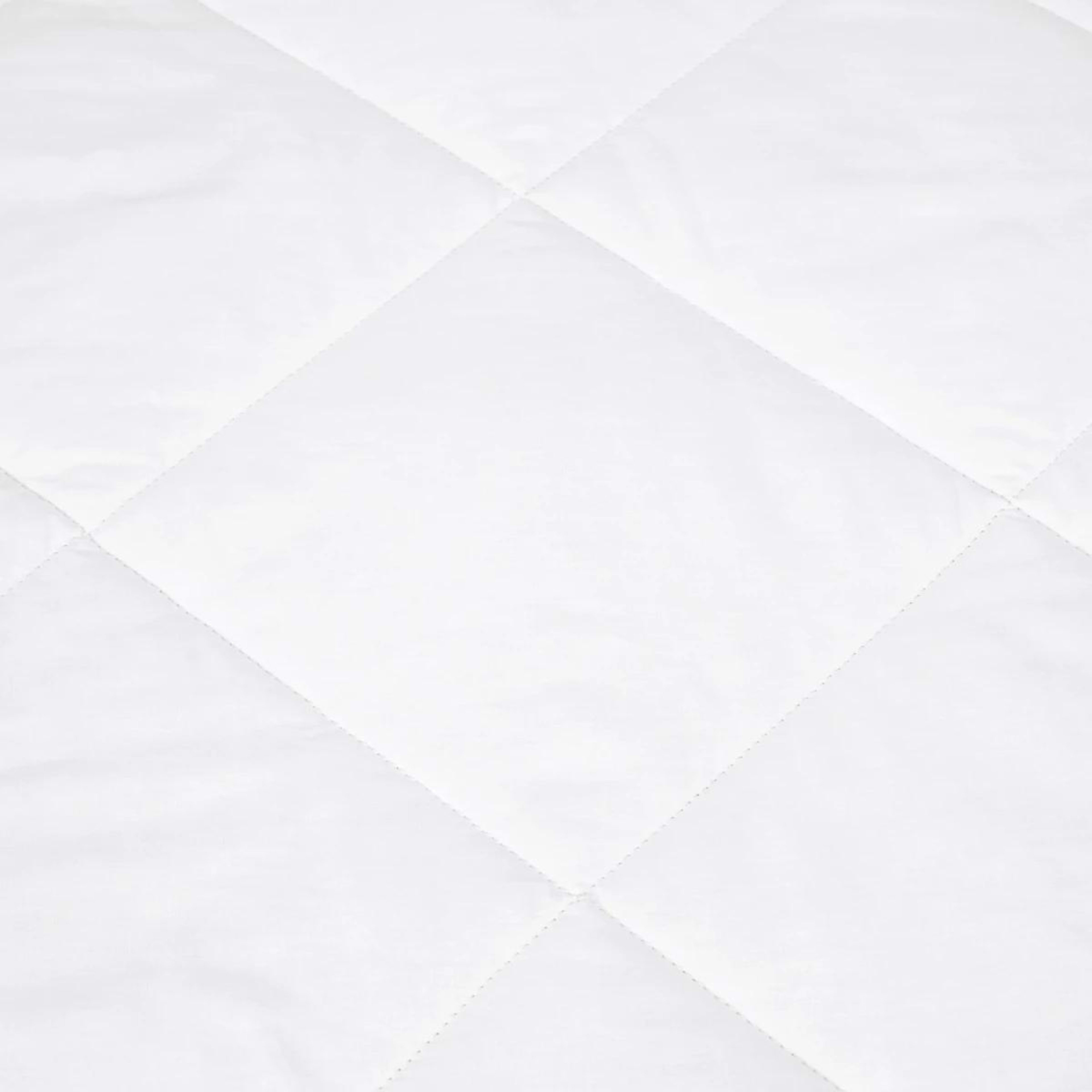 3 Low Warmth Summer Cotton Wool Quilt - King Bed, White, 3 of 4