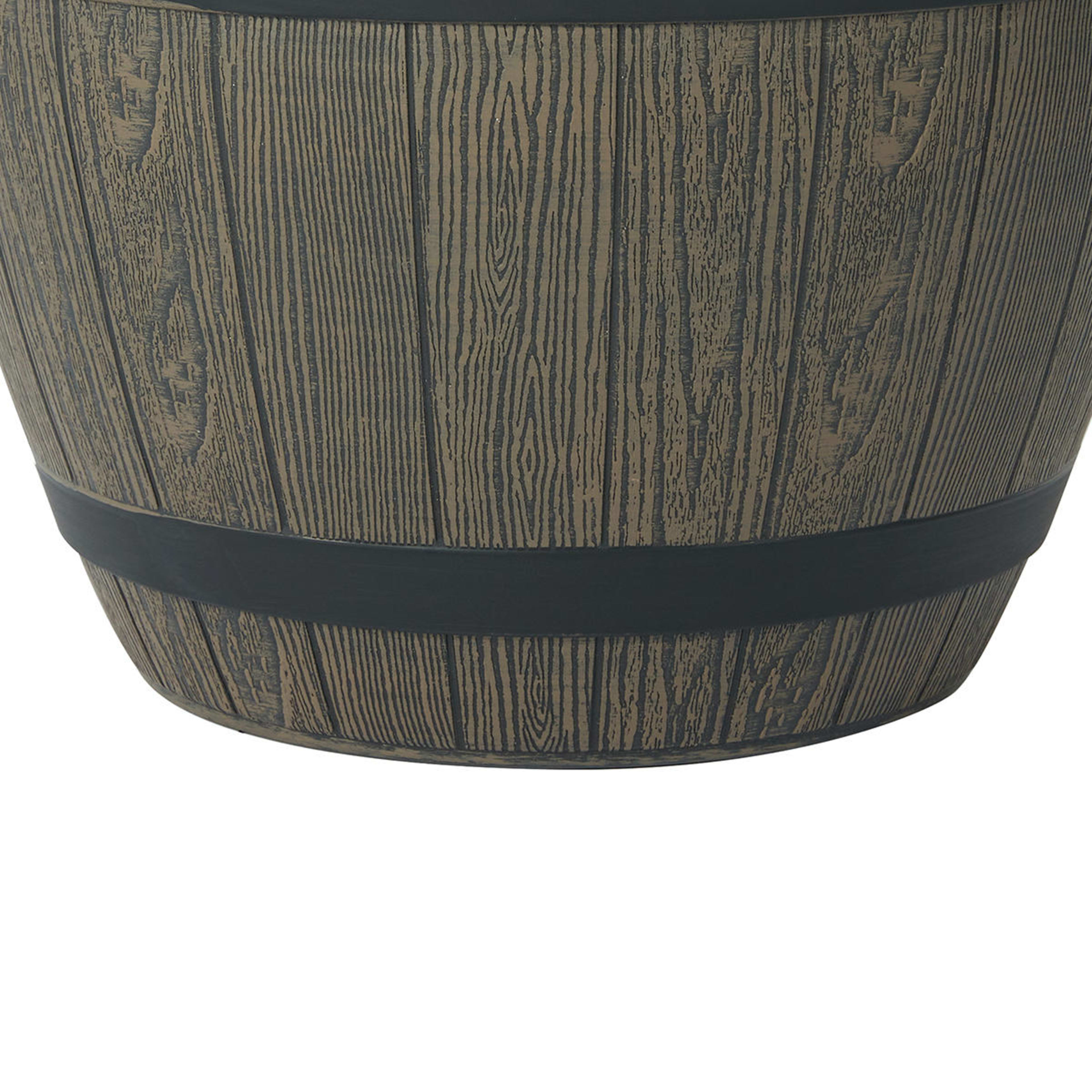 37.5cm Barrel Look Planter Kmart