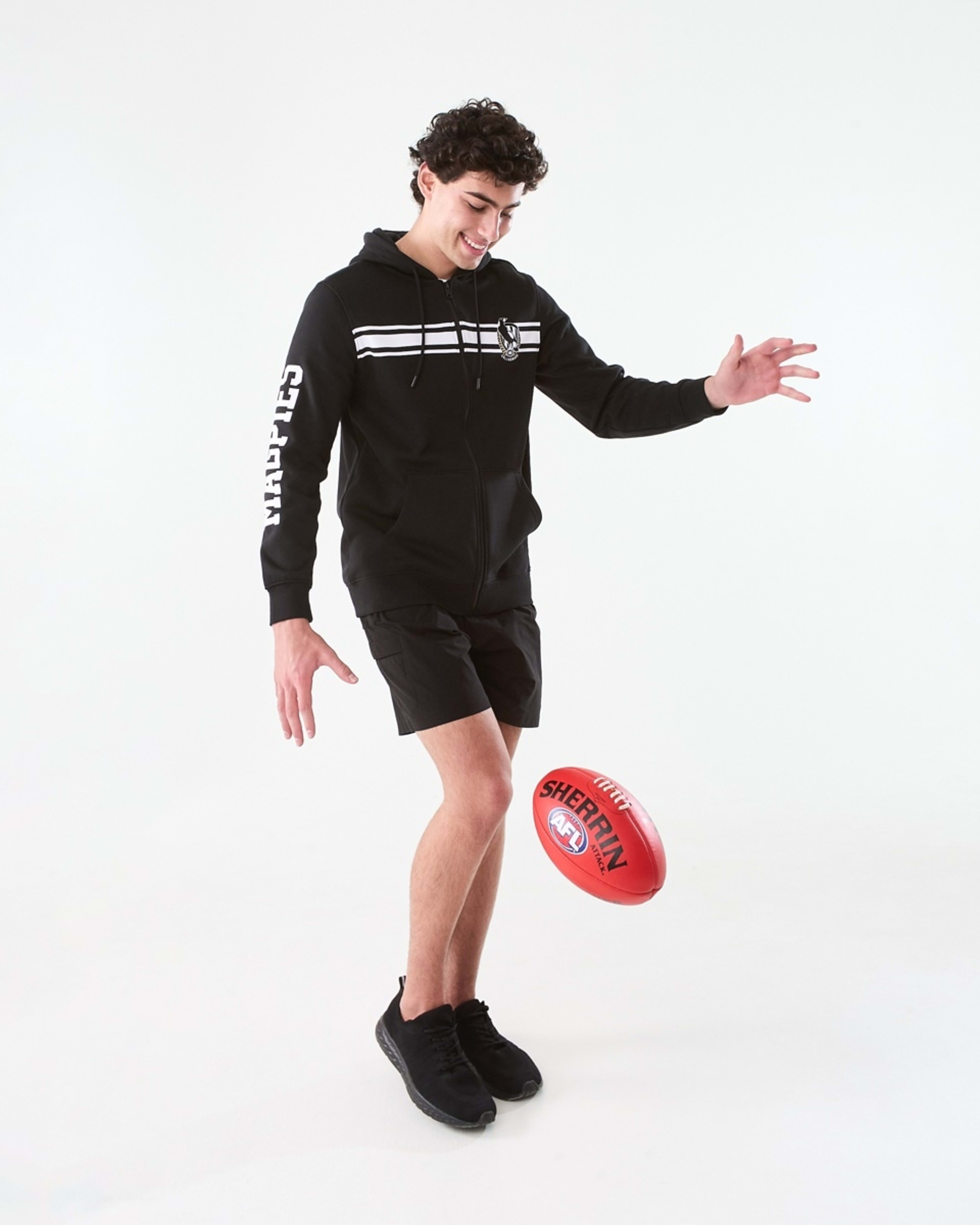 1 AFL Adult Zip Through Hoodie Collwood, 1 of 10