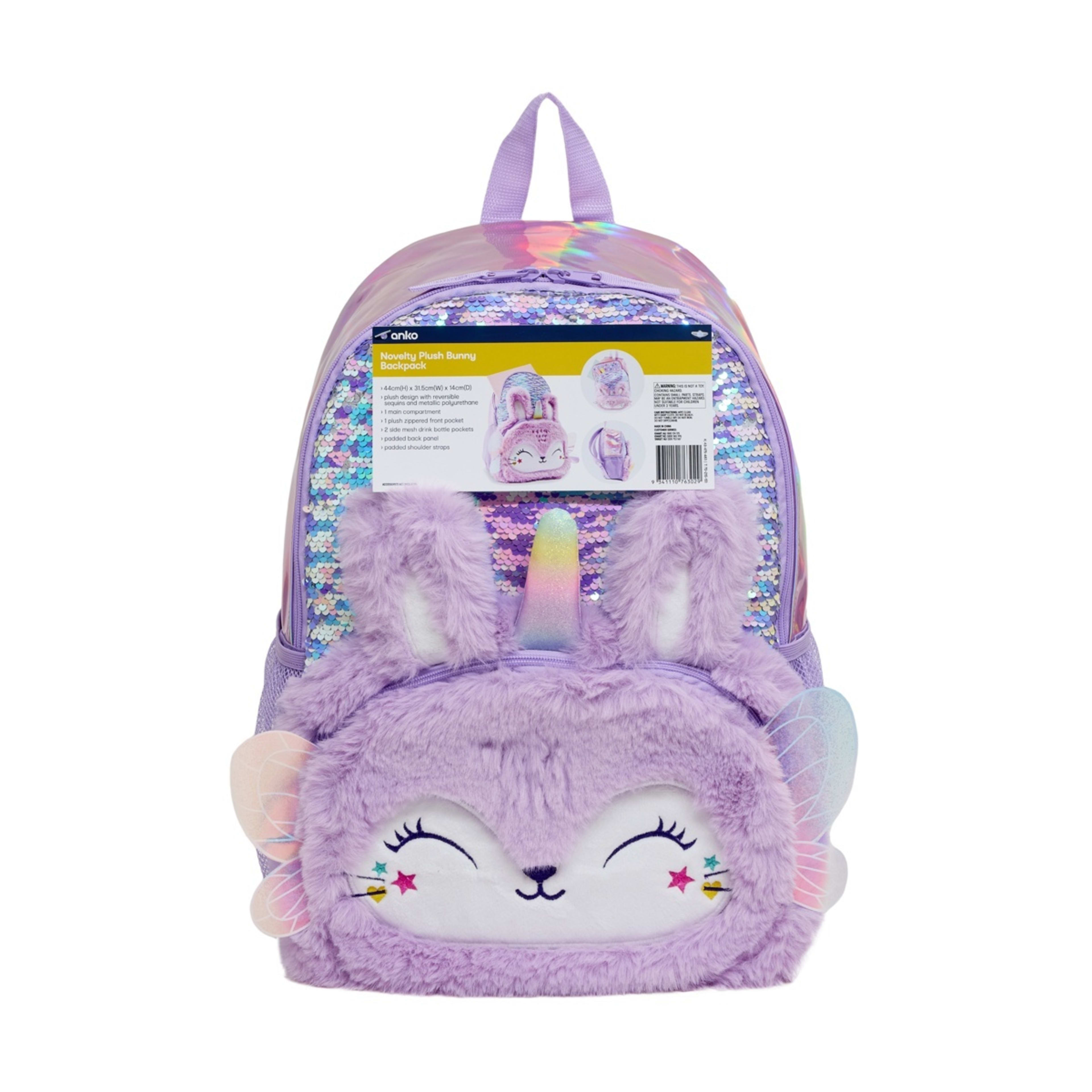10 Novelty Plush Bunny Backpack, 10 of 10