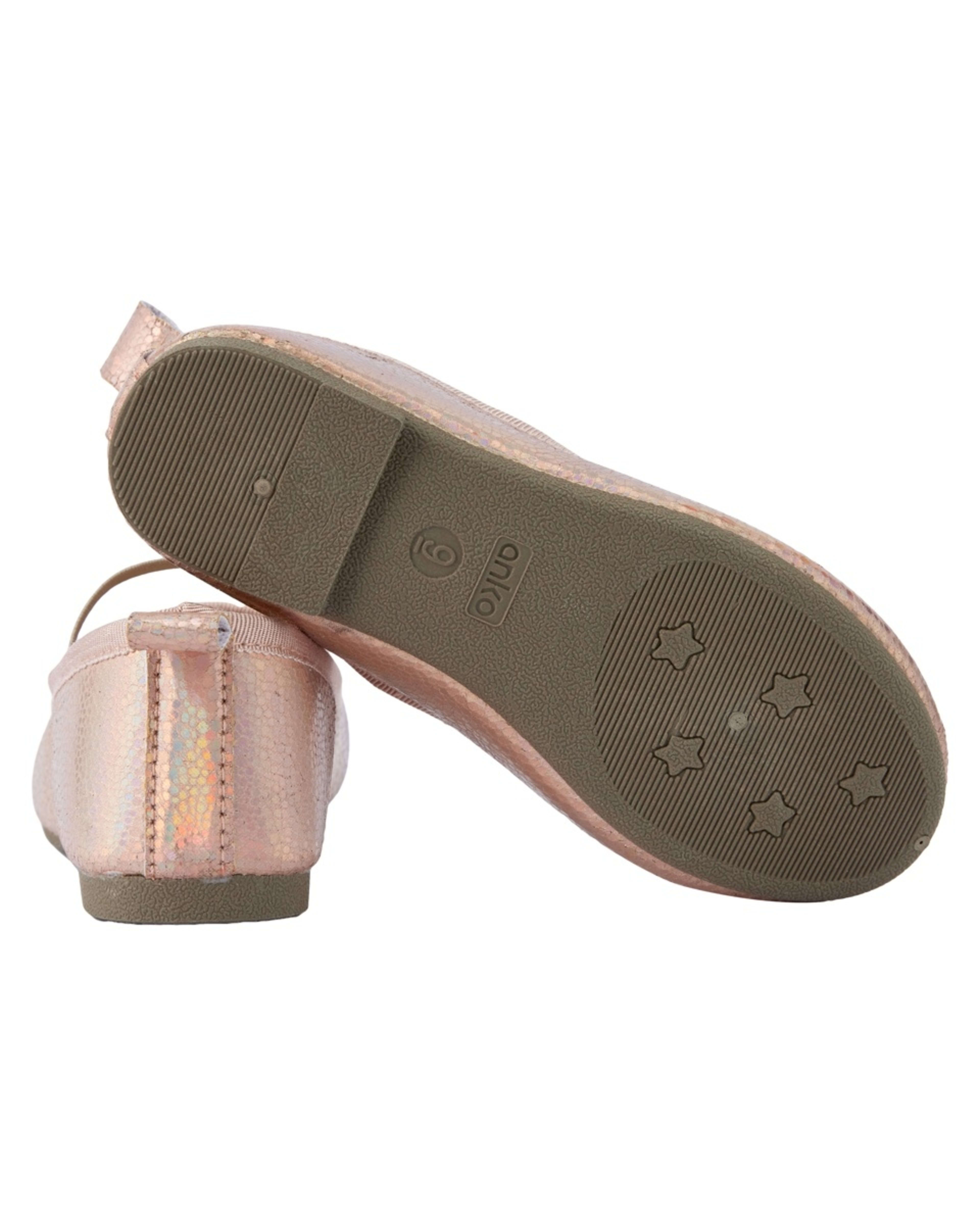 5 Junior Glitter Flats Rosegold, 5 of 5
