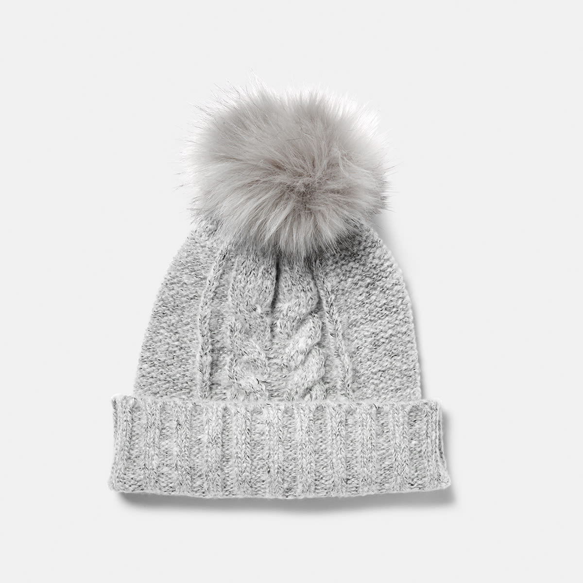 Cable Pom Pom Beanie - Kmart